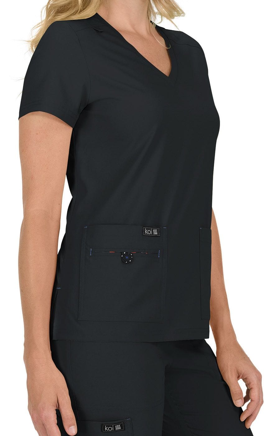 Koi Basics Becca Frauen 4-Taschen Stretch Scrub Top