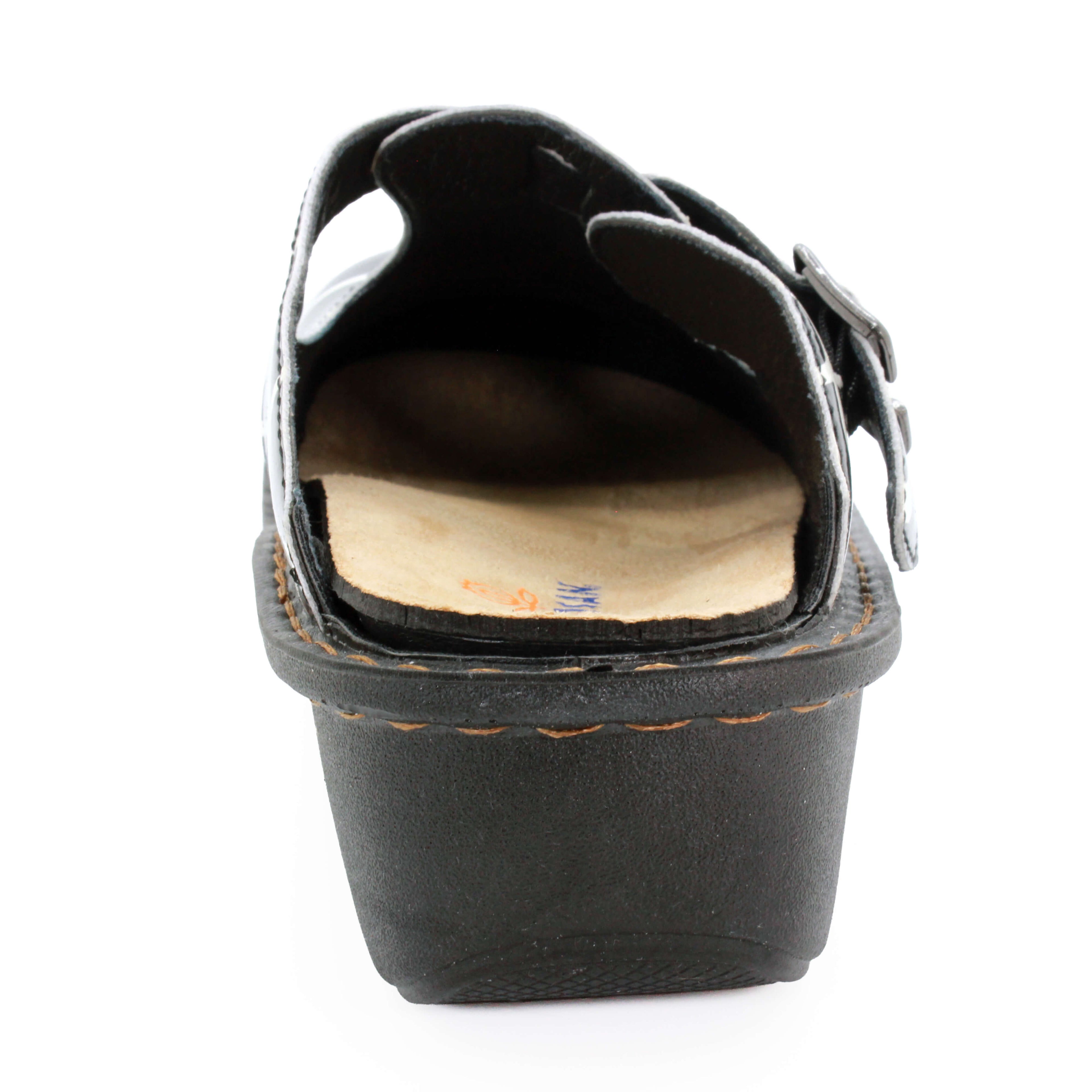 Sanosan Bella Comfort Slip-On Clogs in Zen-Kreisen