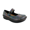 Sanosan Julia Comfort Mary-Jane Clogs im Silbernen Regenbogen
