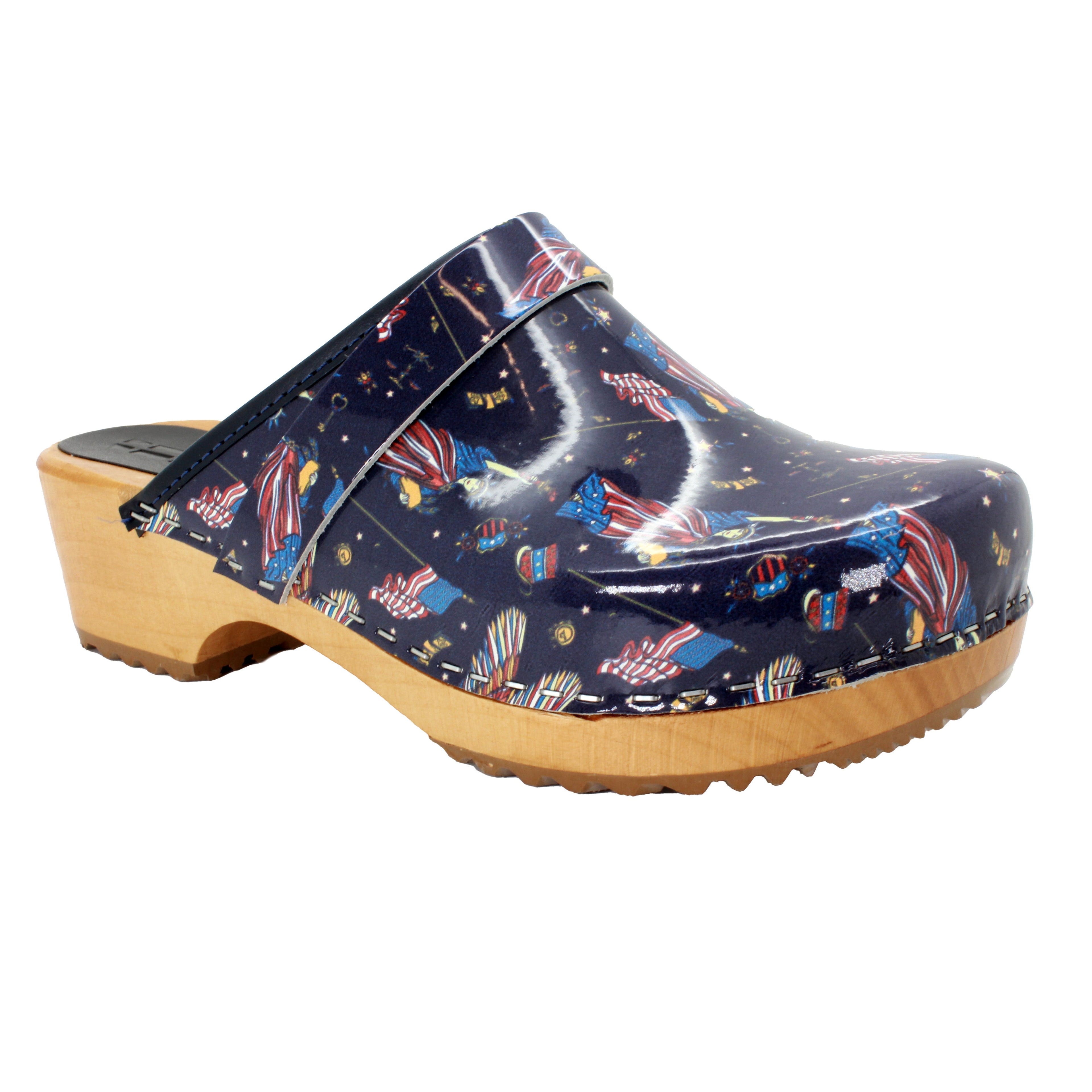 BJORK Maja Wood Liberty Lederschuhe