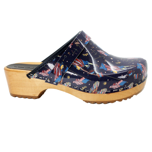 BJORK Maja Wood Liberty Lederschuhe