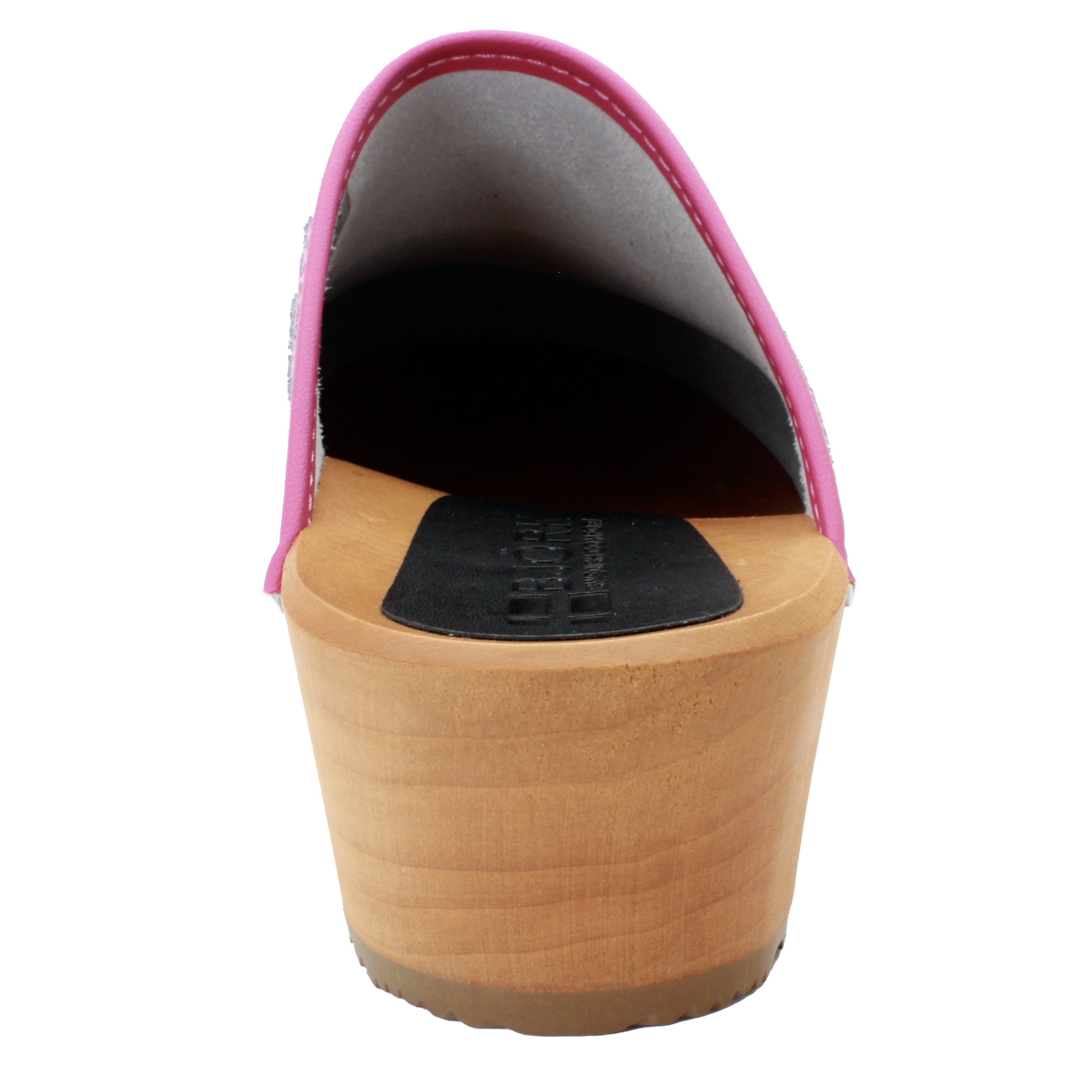 BJORK Maja Wood Splat Lederschuhe