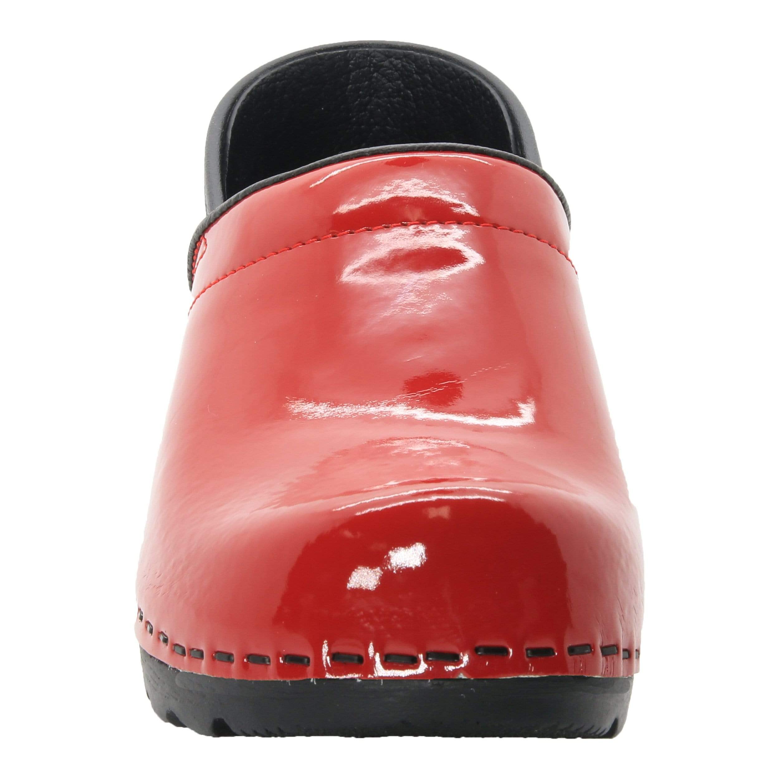 BJORK schwedische professionelle rote Patent Lederschuhe
