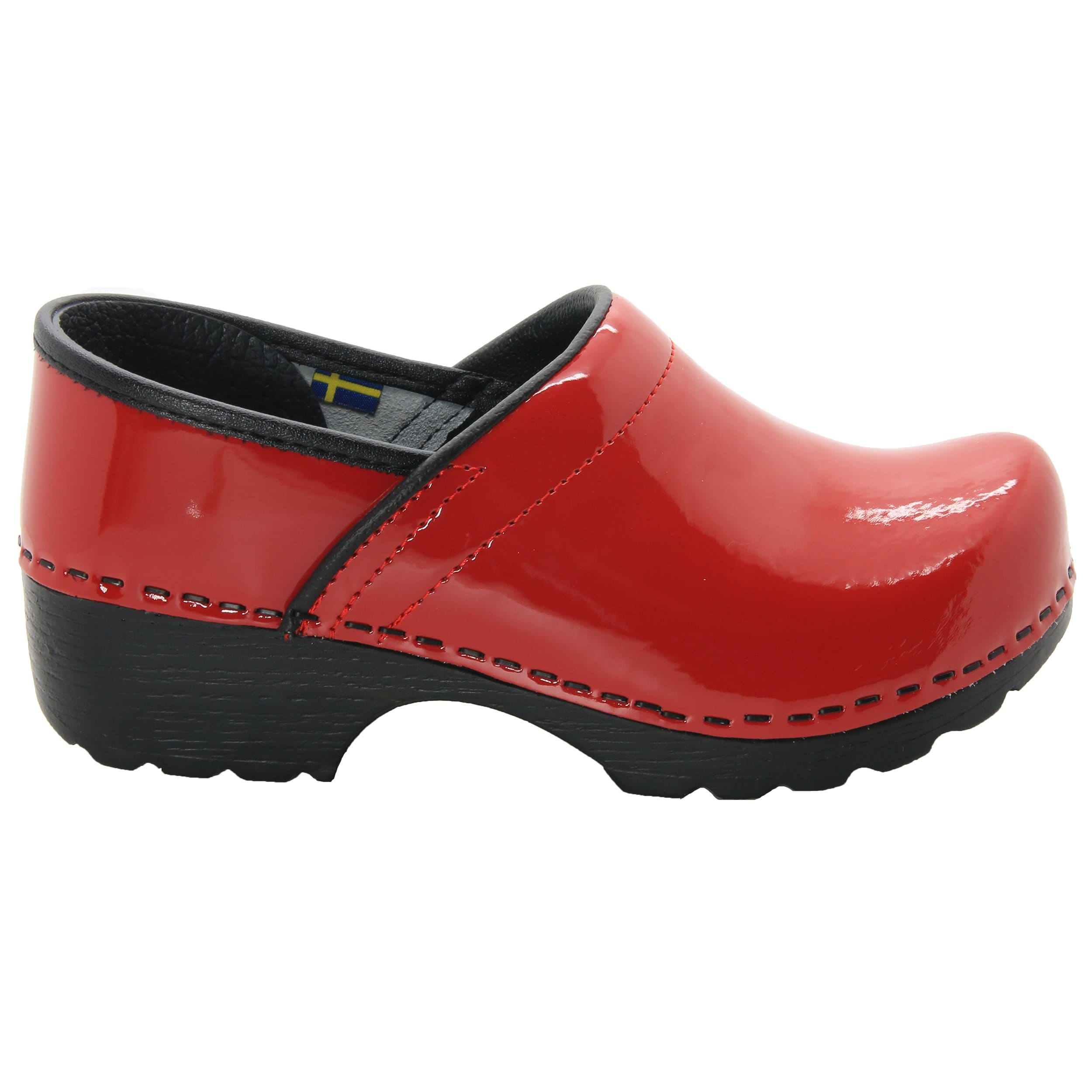 BJORK schwedische professionelle rote Patent Lederschuhe