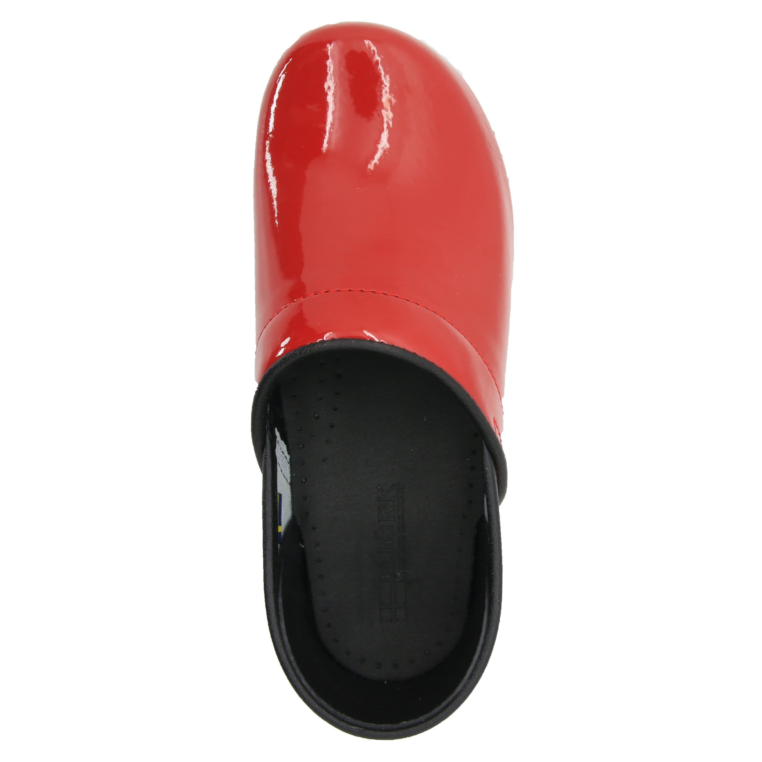BJORK schwedische professionelle rote Patent Lederschuhe