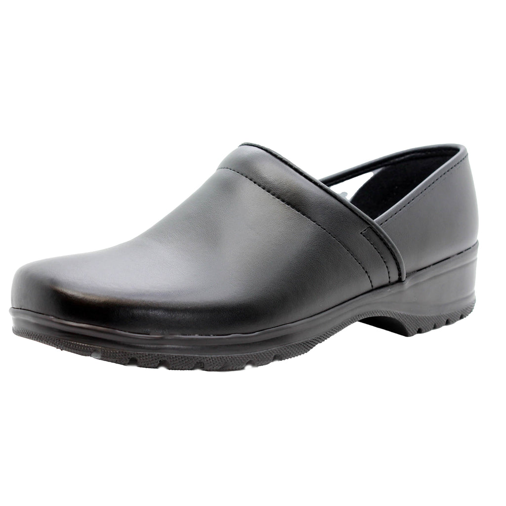 BJORK Männer Flex Pro Closed Back Leder Clogs - CLOSEOUT