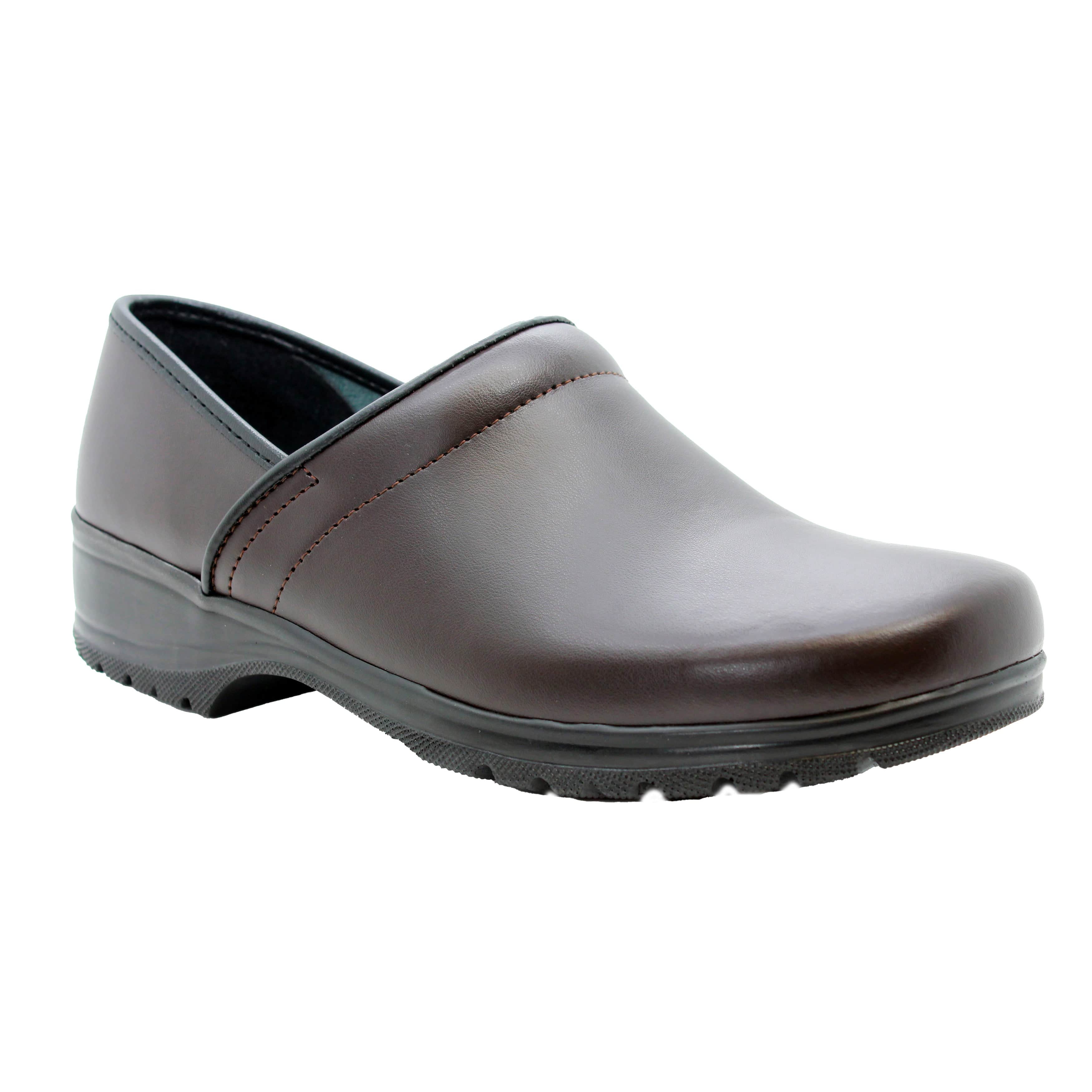 BJORK Männer Flex Pro Closed Back Leder Clogs - CLOSEOUT