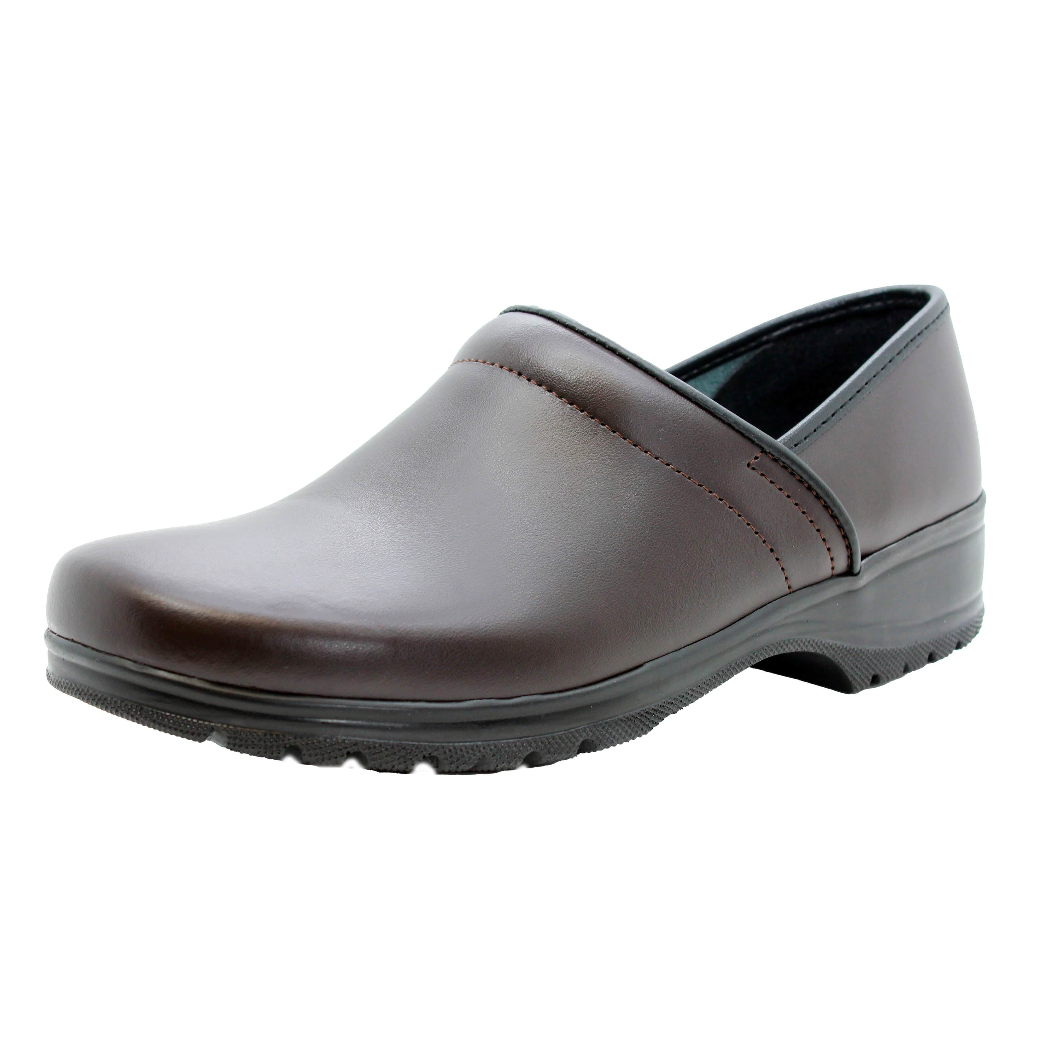 BJORK Männer Flex Pro Closed Back Leder Clogs - CLOSEOUT