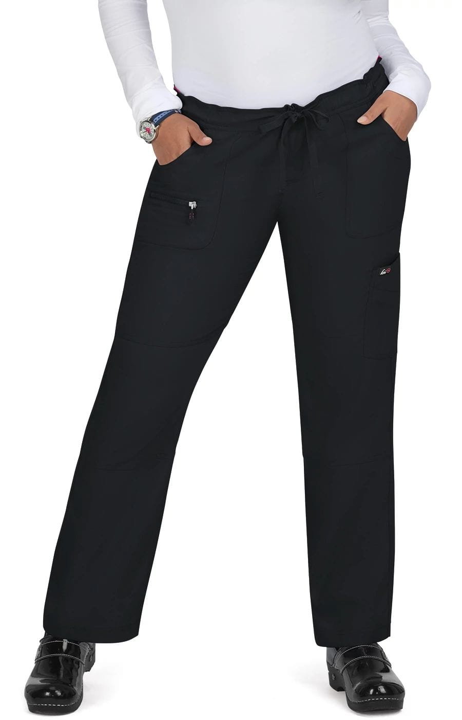 Koi Lite Peace Frauen 6-Taschen Stretch Scrub Hosen