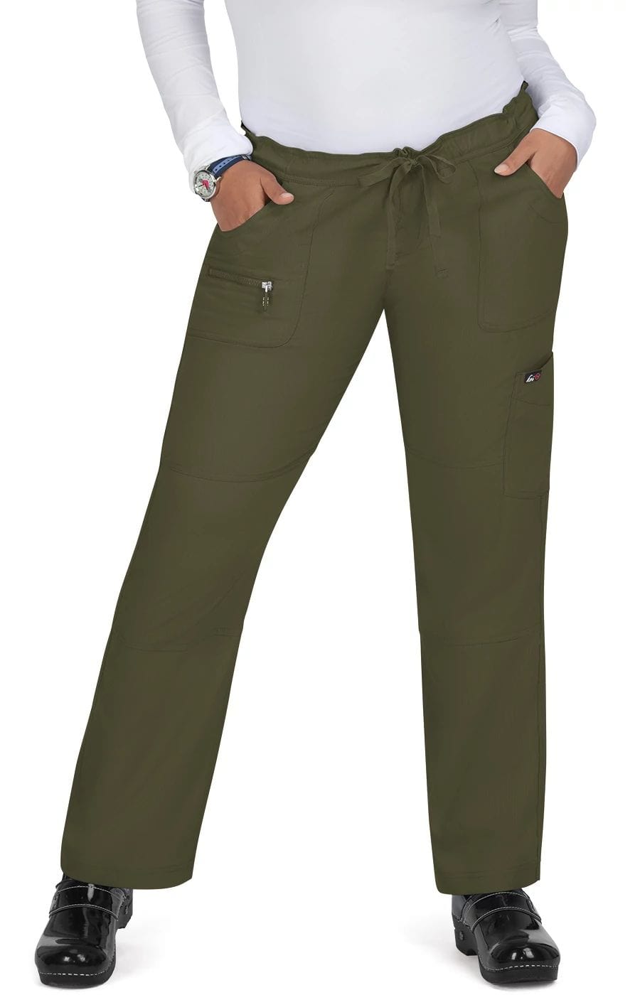 Koi Lite Peace Frauen 6-Taschen Stretch Scrub Hosen