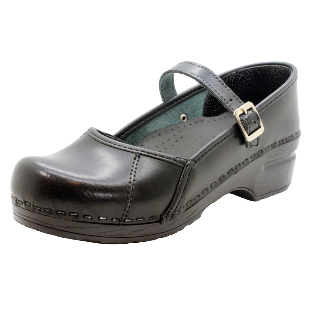 BJORK MARCELLA Mary Jane Cabrio Lederschuhe
