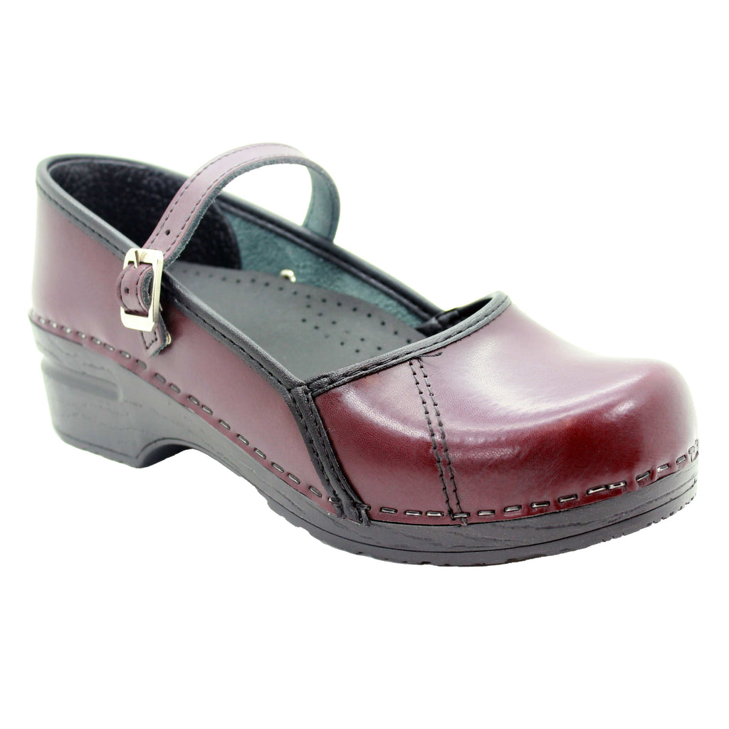 BJORK MARCELLA Mary Jane Cabrio Lederschuhe
