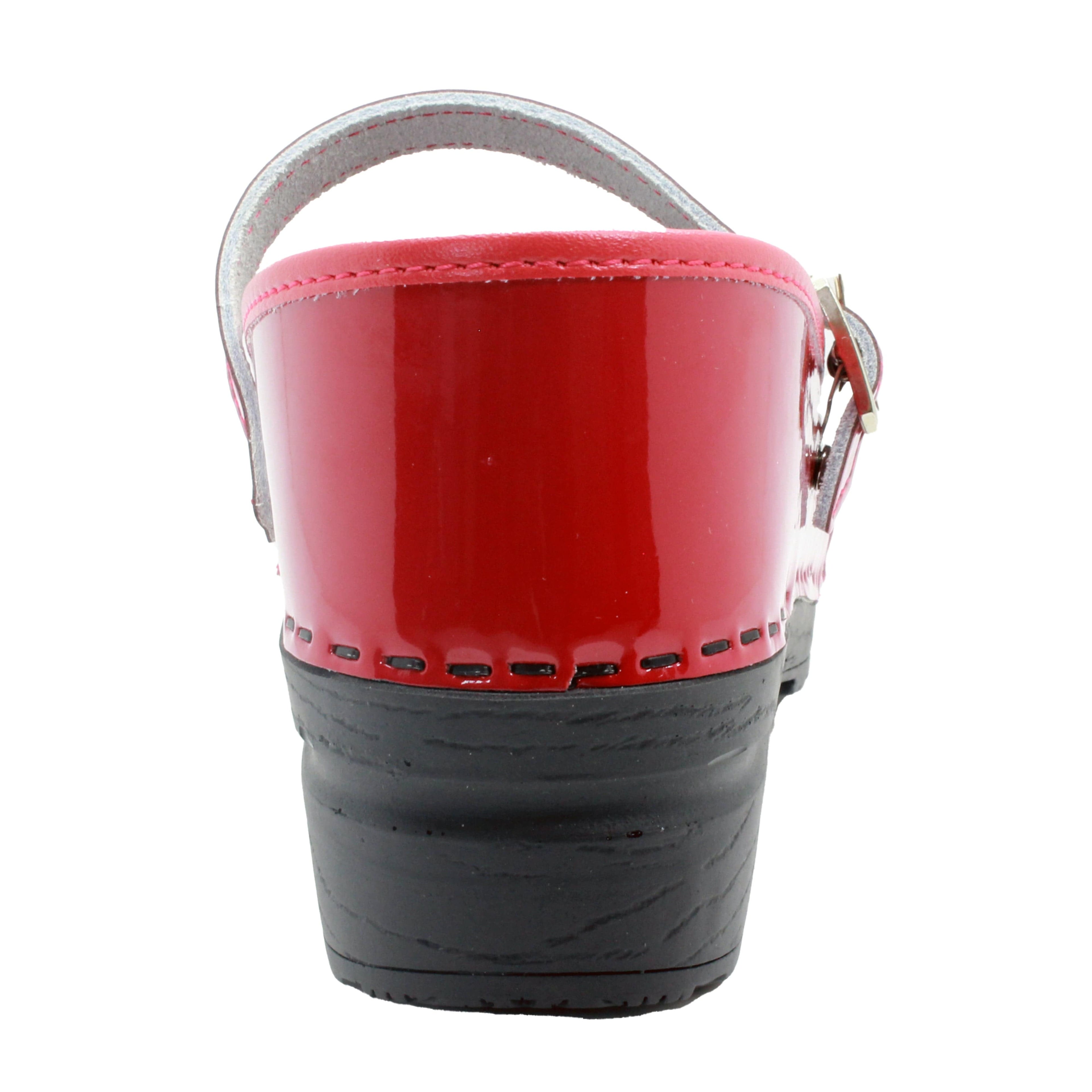 BJORK MARCELLA Mary Jane Red Patent Lederschuhe