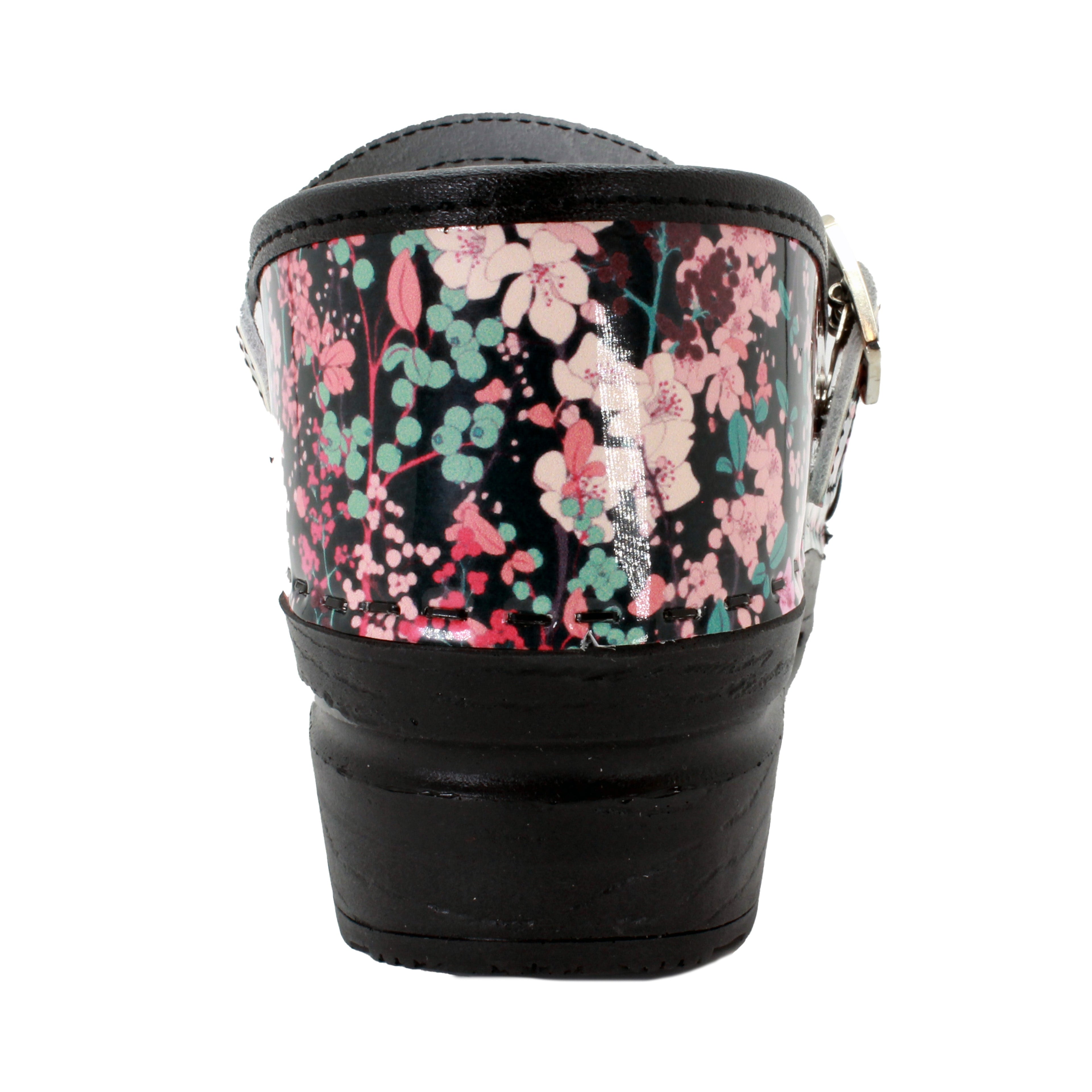 BJORK MARCELLA Mary Jane Clogs in Josse Printed Leather - CLOSEOUT