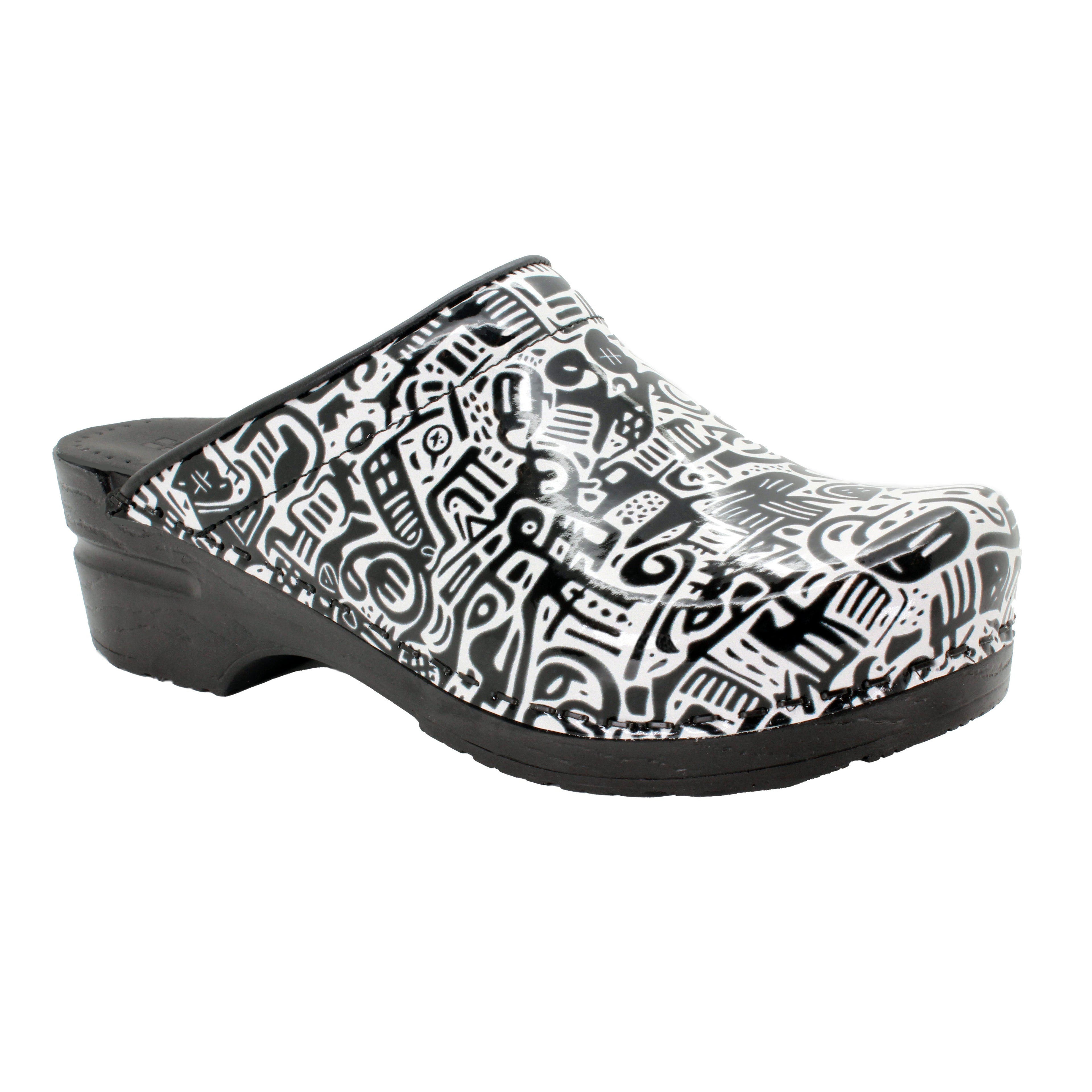 BJORK Juni Open Back Pro Leder Clogs