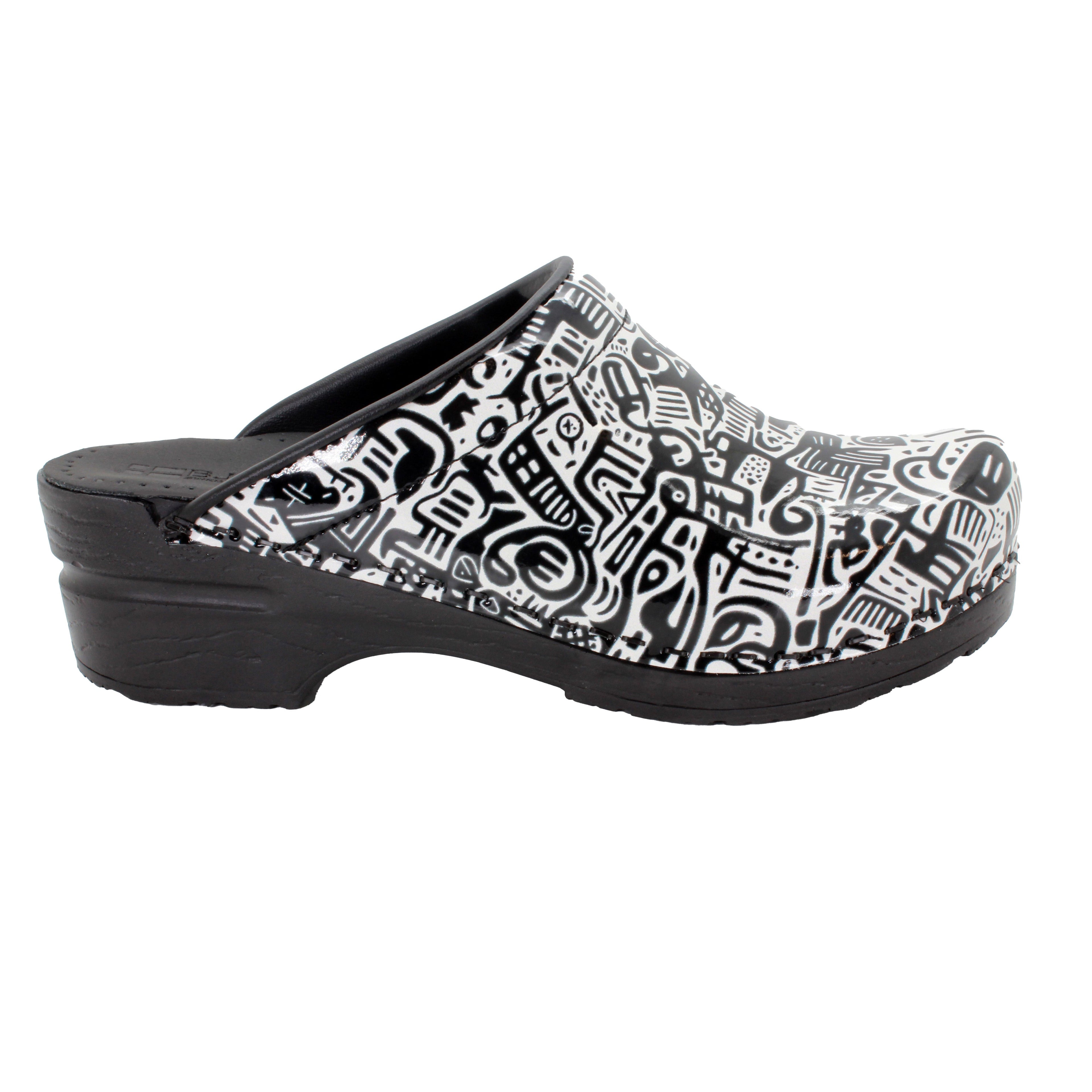 BJORK Juni Open Back Pro Leder Clogs