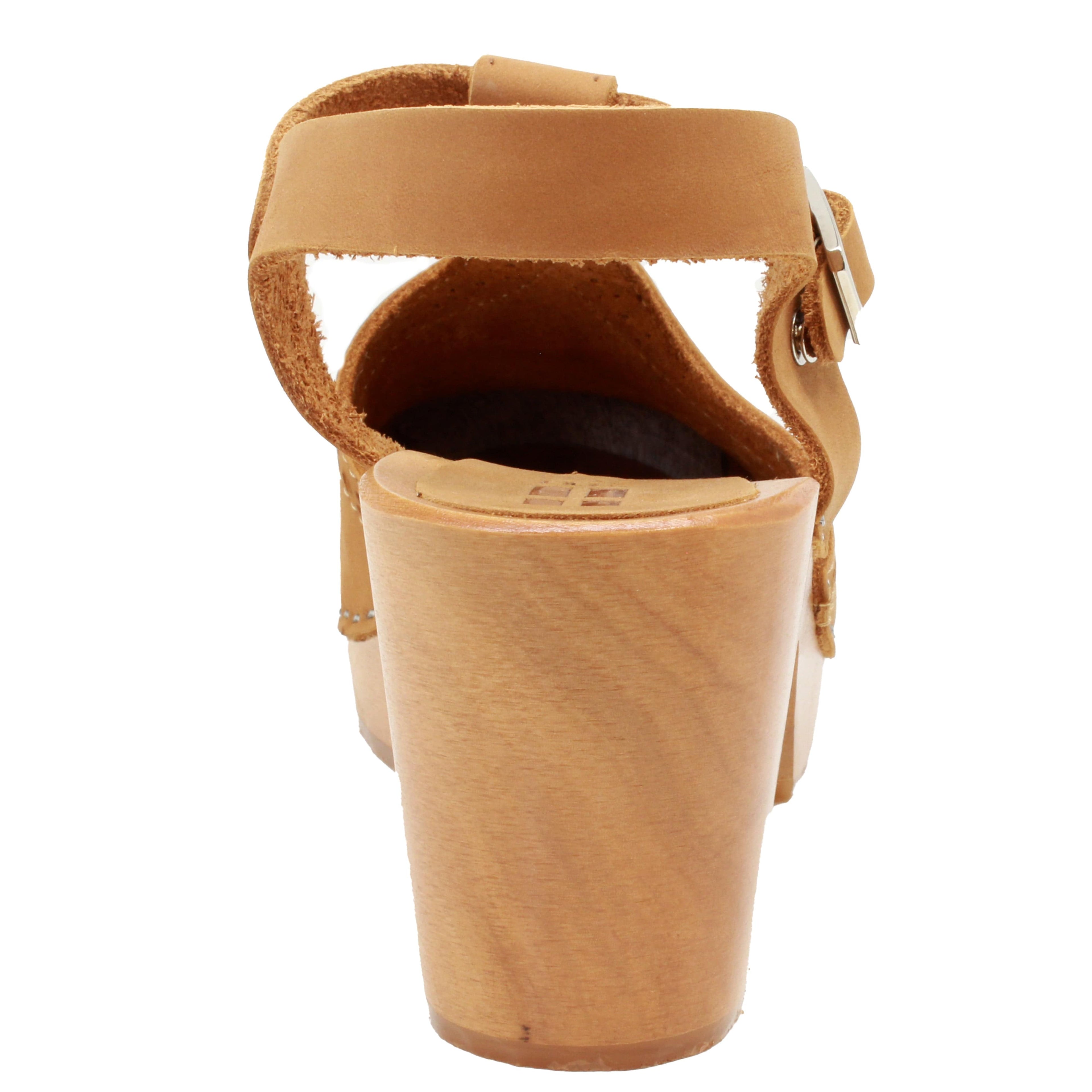 BJORK CLARA Schwedische Holzlogs in Camel Nubuck