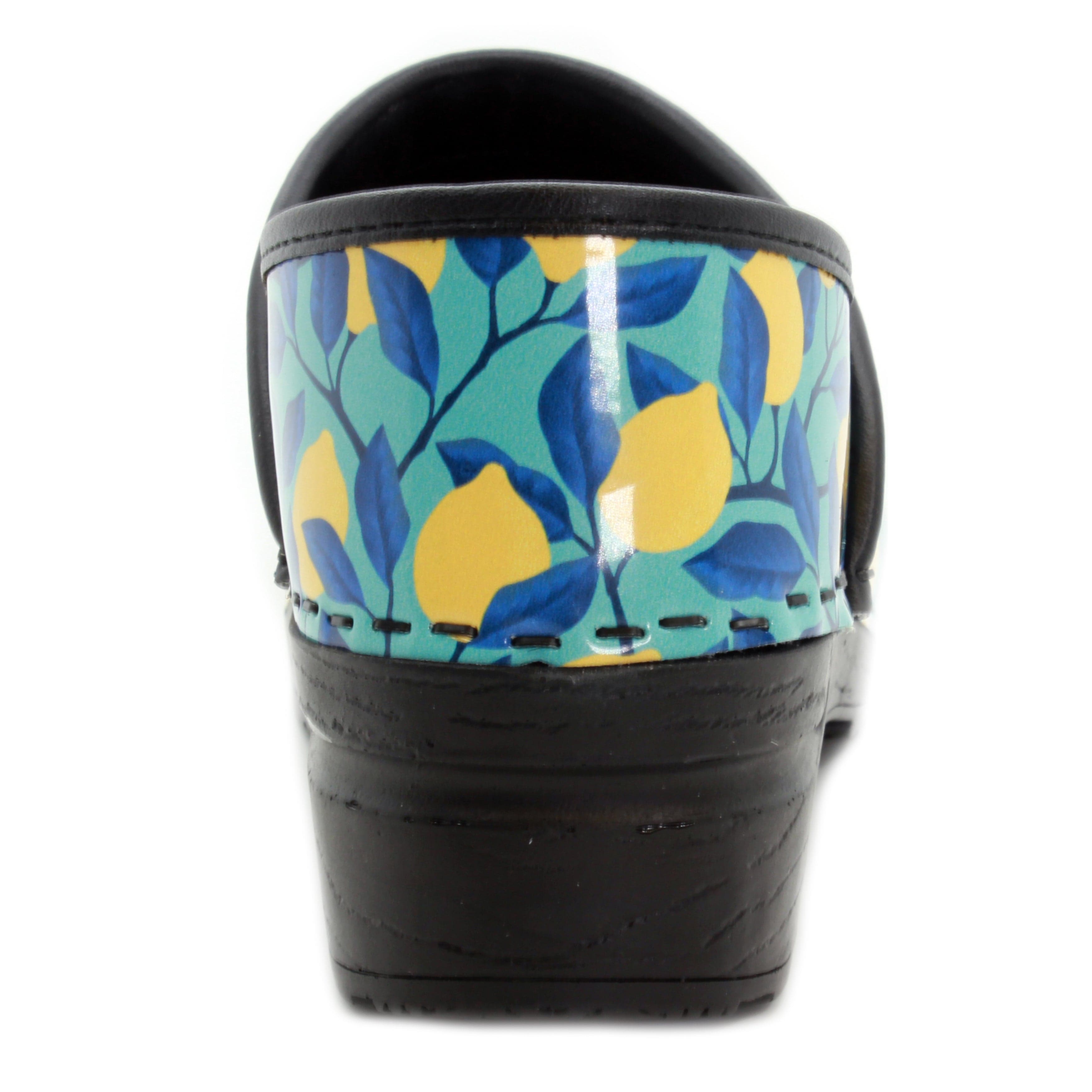 BJORK PROFESSIONAL Citronen gedruckte Lederklötze - CLOSEOUT