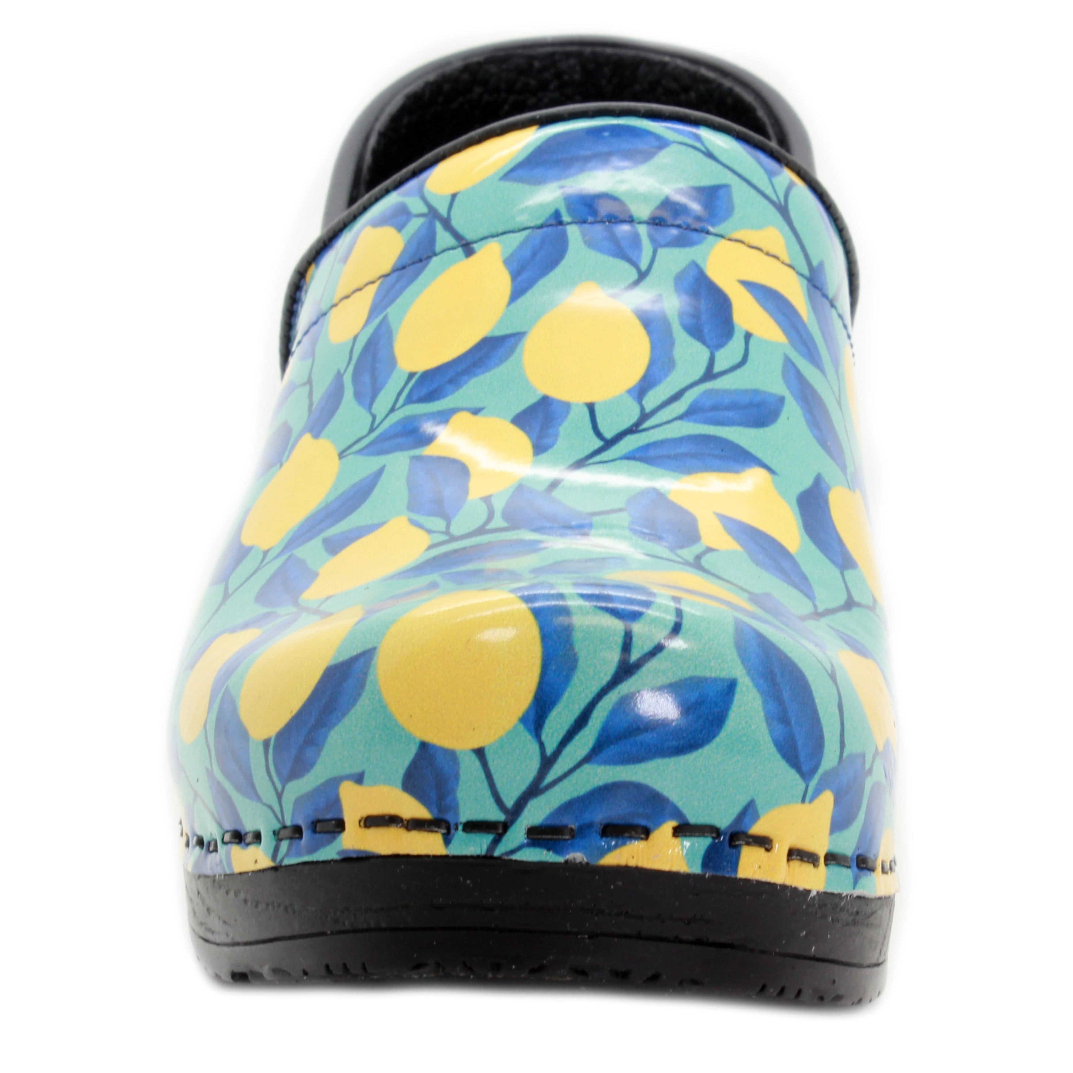 BJORK PROFESSIONAL Citronen gedruckte Lederklötze - CLOSEOUT