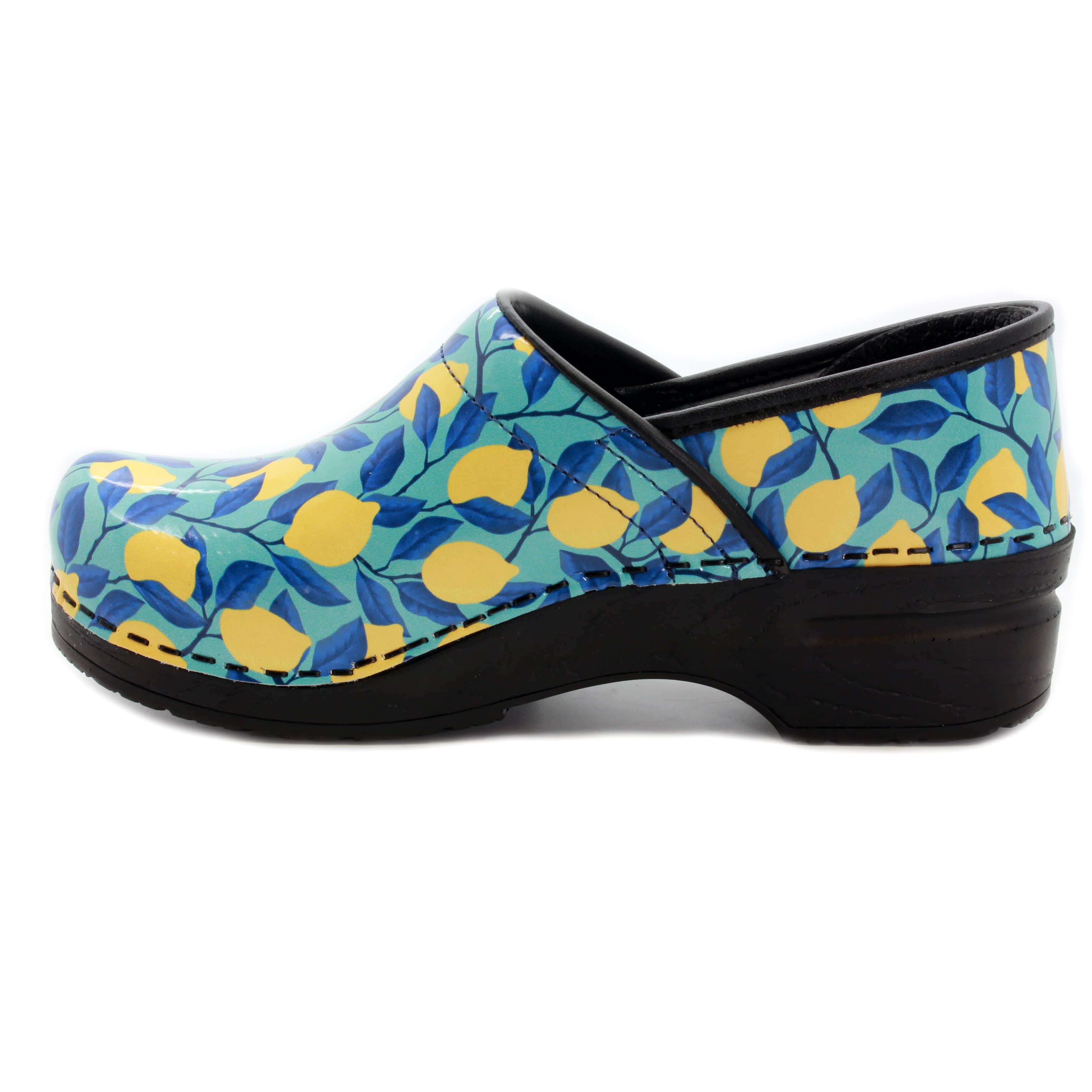BJORK PROFESSIONAL Citronen gedruckte Lederklötze - CLOSEOUT