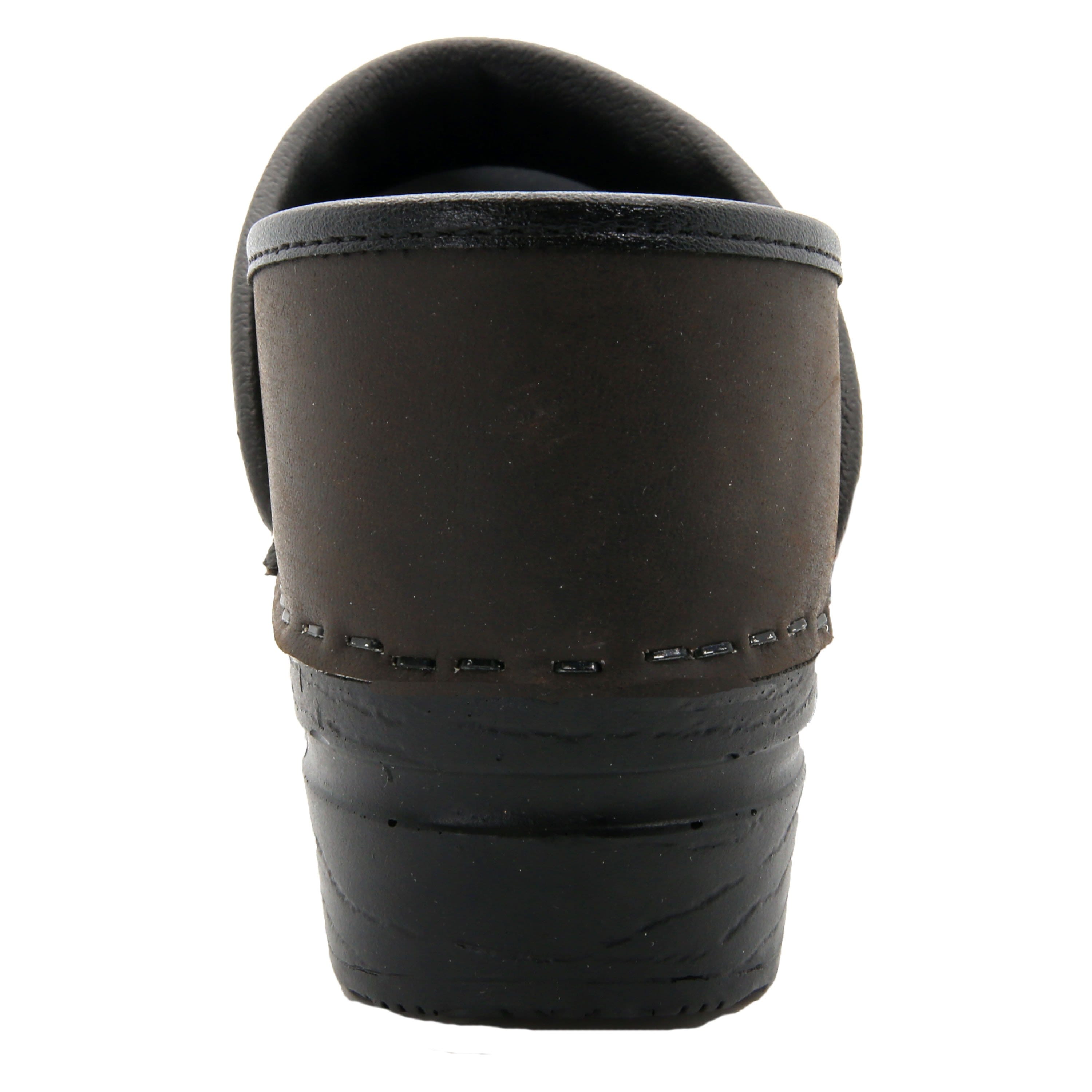 BJORK PROFESSIONAL Oiled Leather Clogs - CLOSEOUT