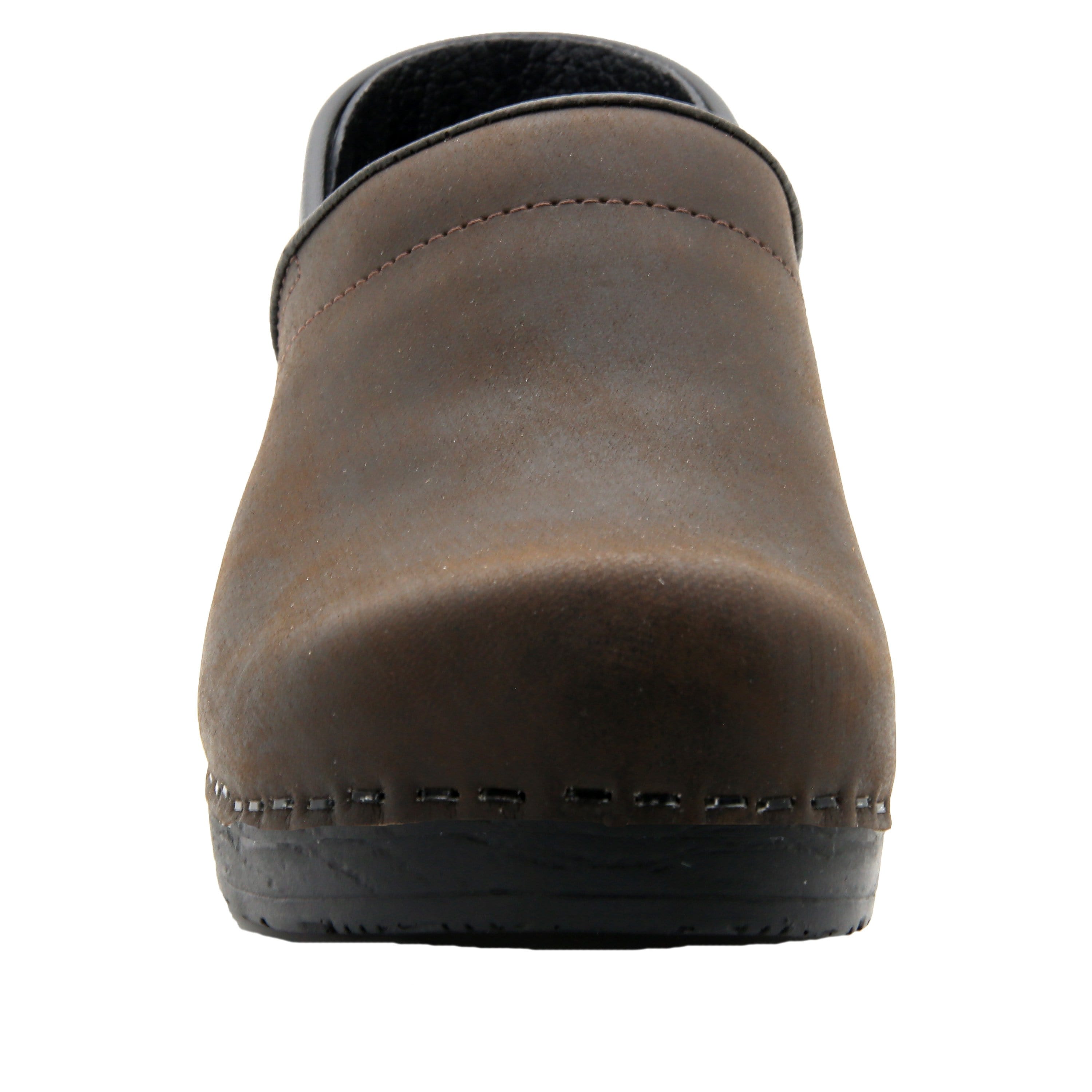 BJORK PROFESSIONAL Oiled Leather Clogs - CLOSEOUT