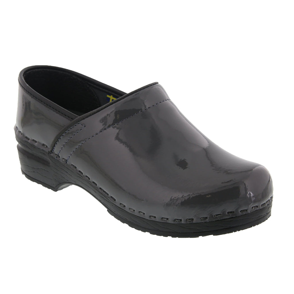 BJORK PROFESSIONAL Patent Leather Clogs
