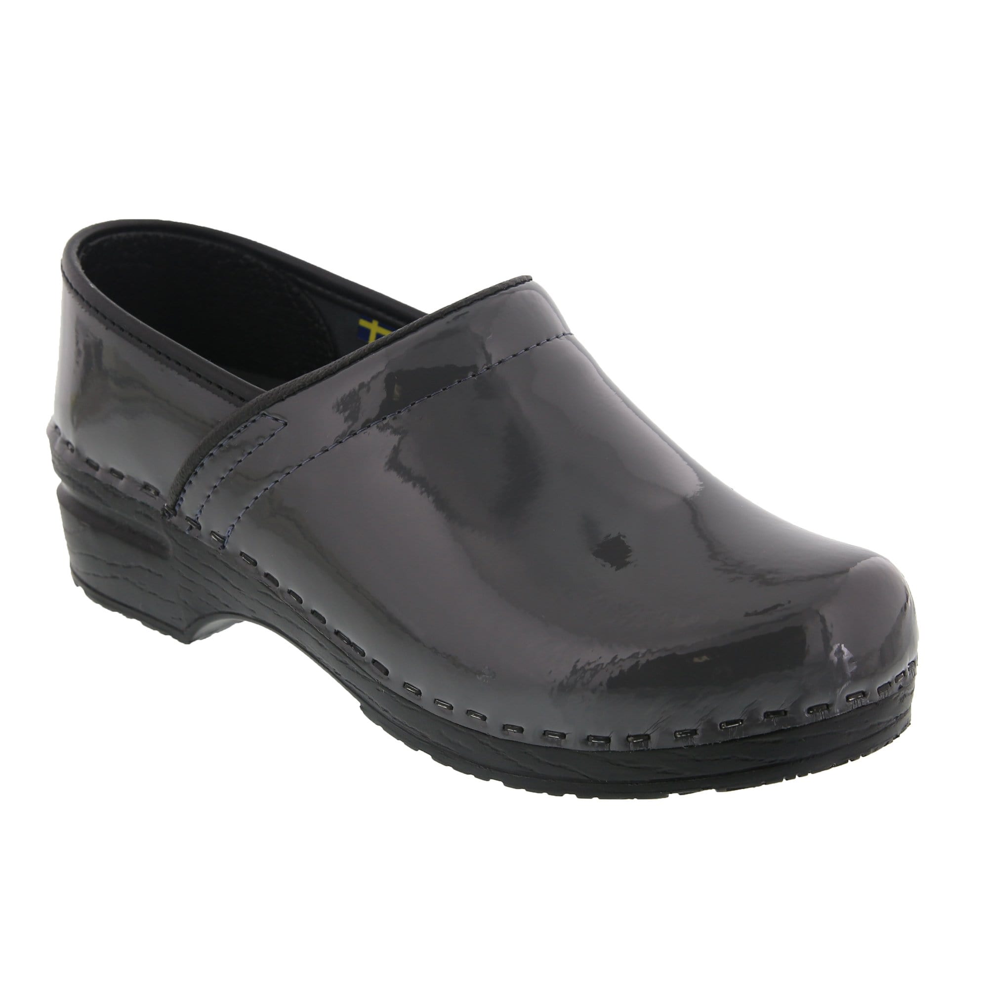 BJORK PROFESSIONAL Patent Leather Clogs