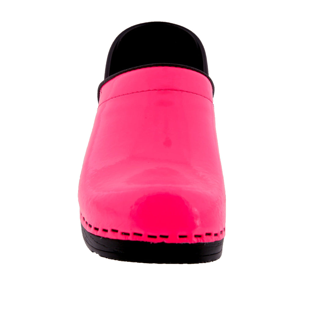 BJORK PROFESSIONAL Patent Leather Clogs