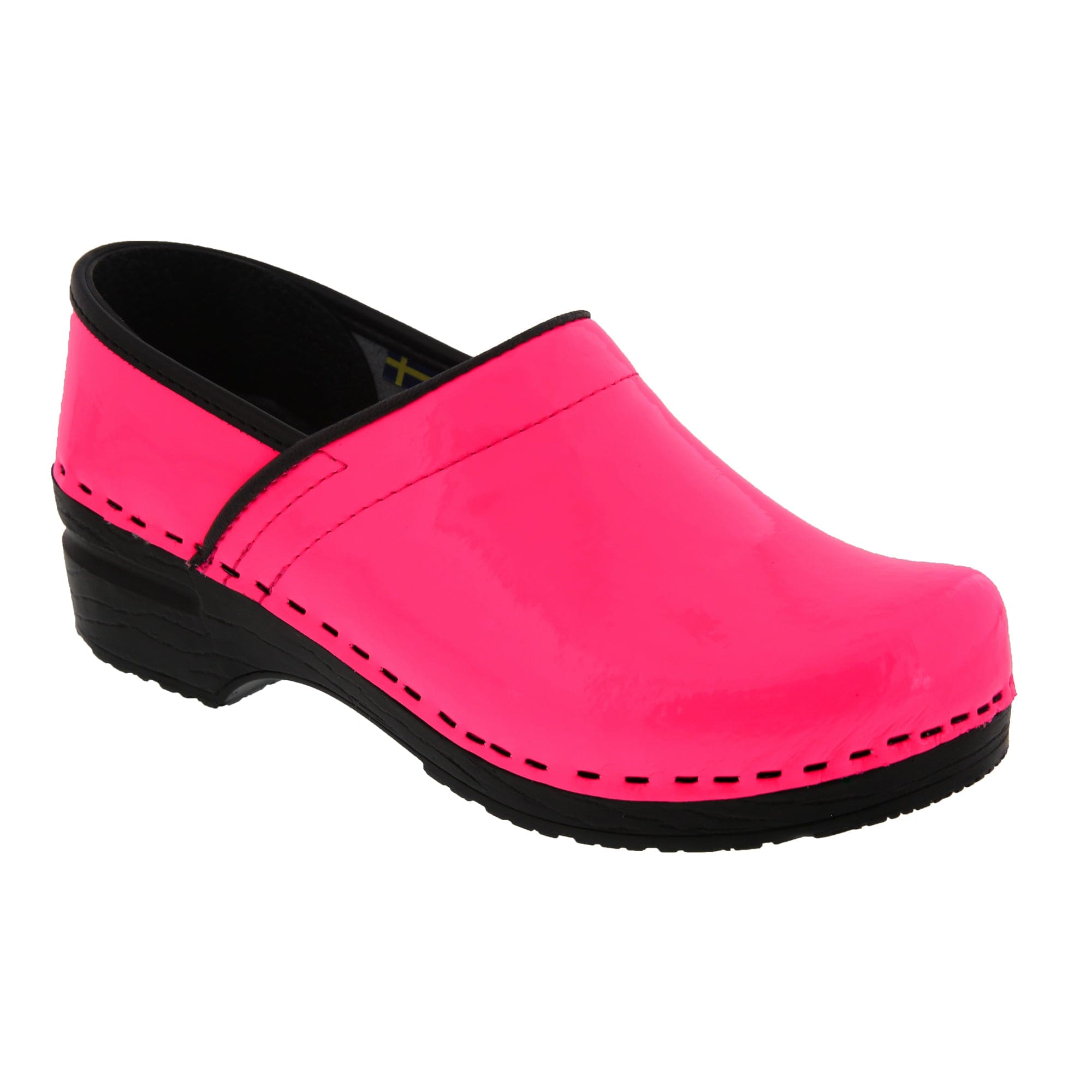 BJORK PROFESSIONAL Patent Leather Clogs