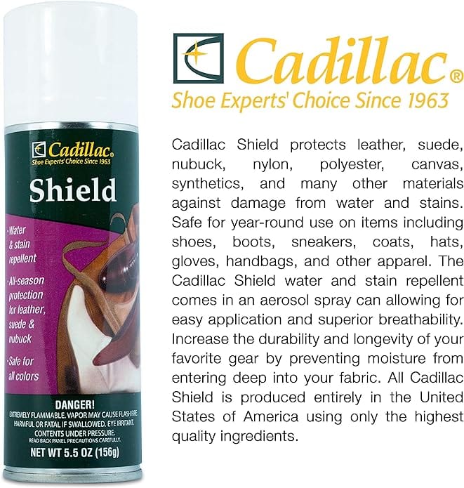 Cadillac Shield Wasser und Fleck - Leder und Stoff Protector Spray - 156 g