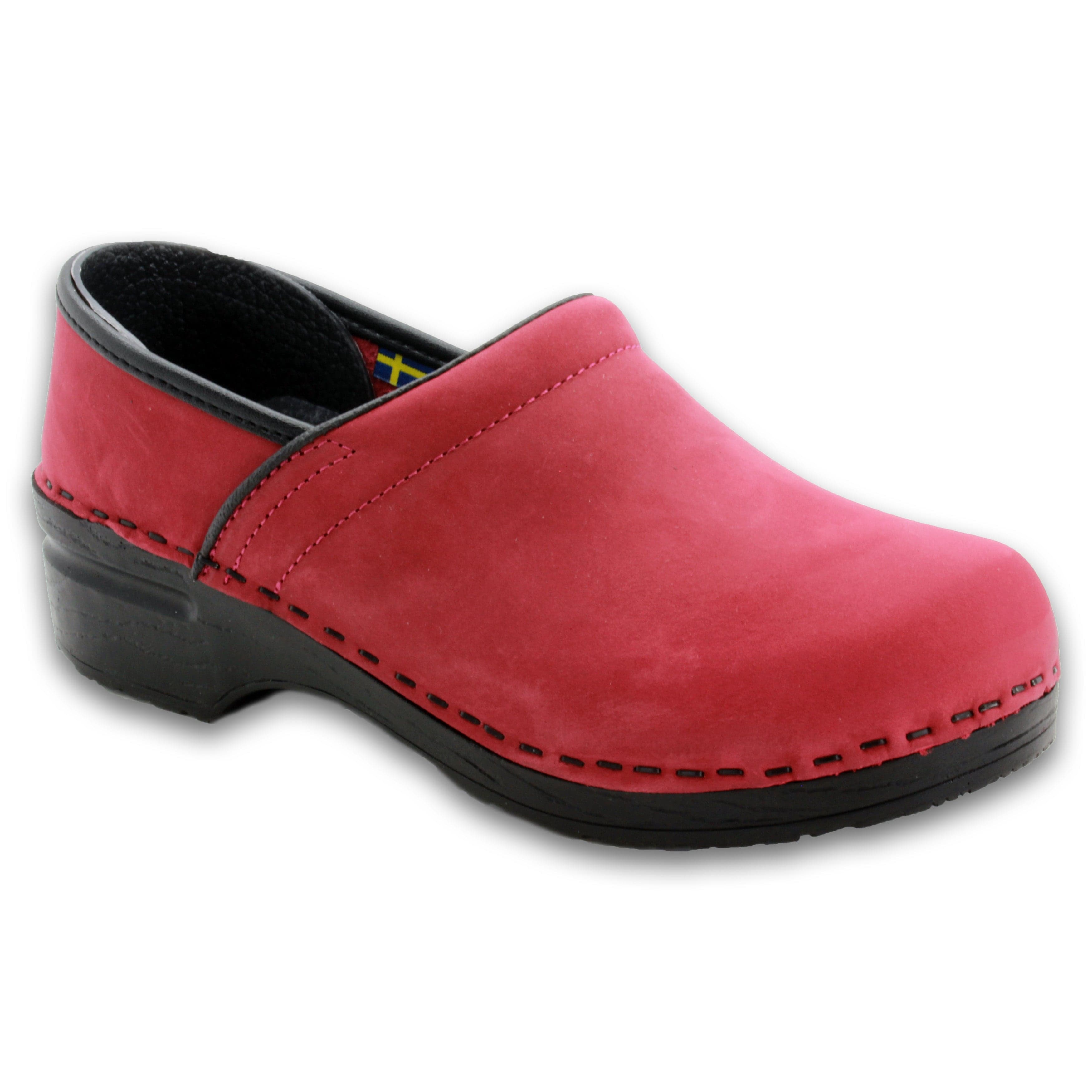 BJORK PROFESSIONAL Oiled Leather Clogs - CLOSEOUT