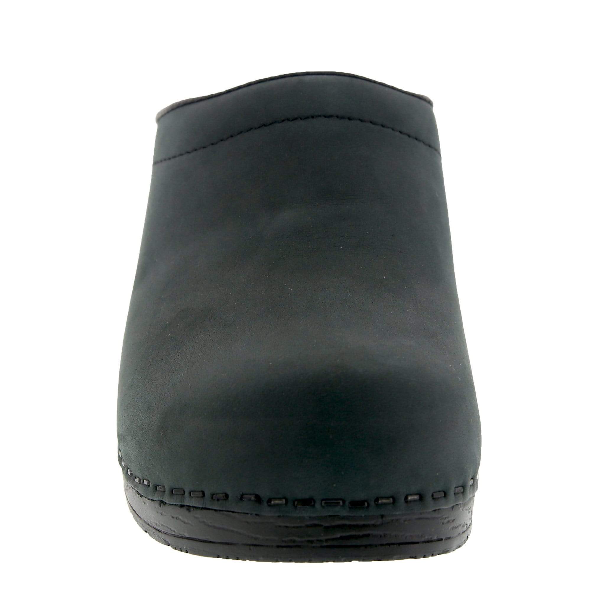 BJORK Männer Sam Open Back geölte Leder Clogs - CLOSEOUT