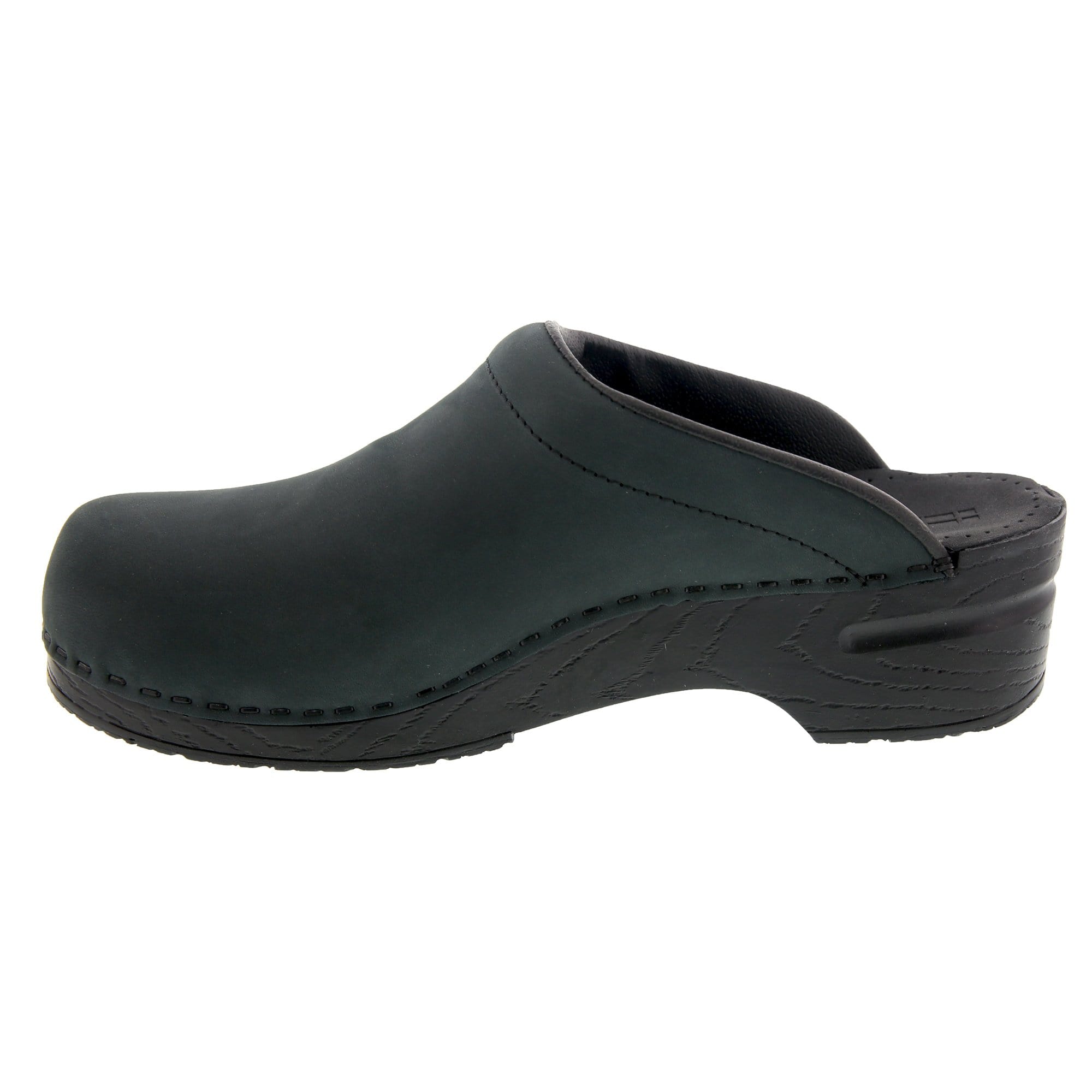 BJORK Männer Sam Open Back geölte Leder Clogs - CLOSEOUT