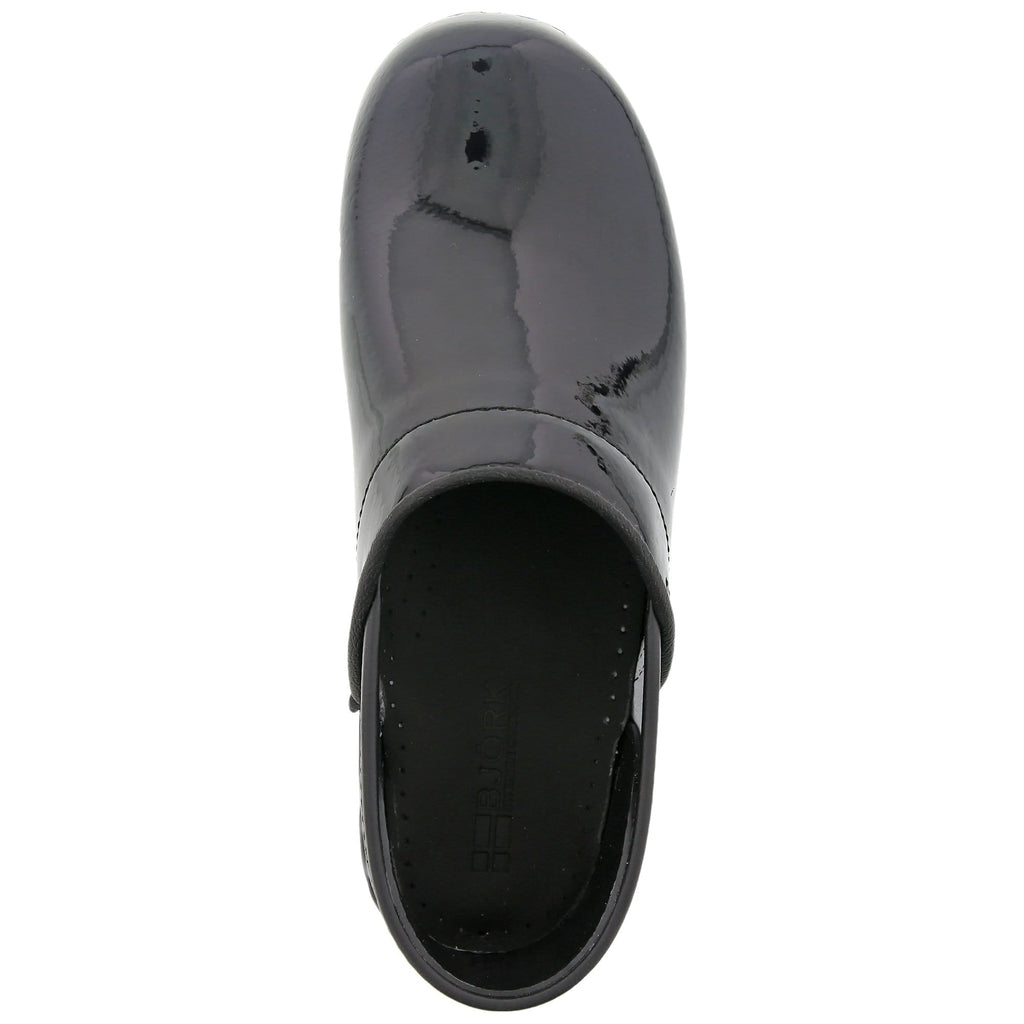 BJORK PROFESSIONAL Patent Leather Clogs