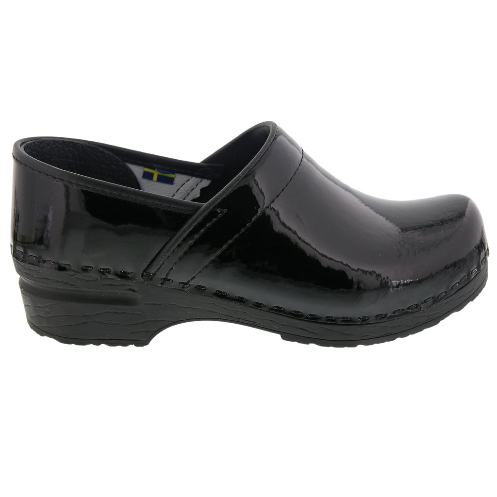 BJORK PROFESSIONAL Patent Leather Clogs