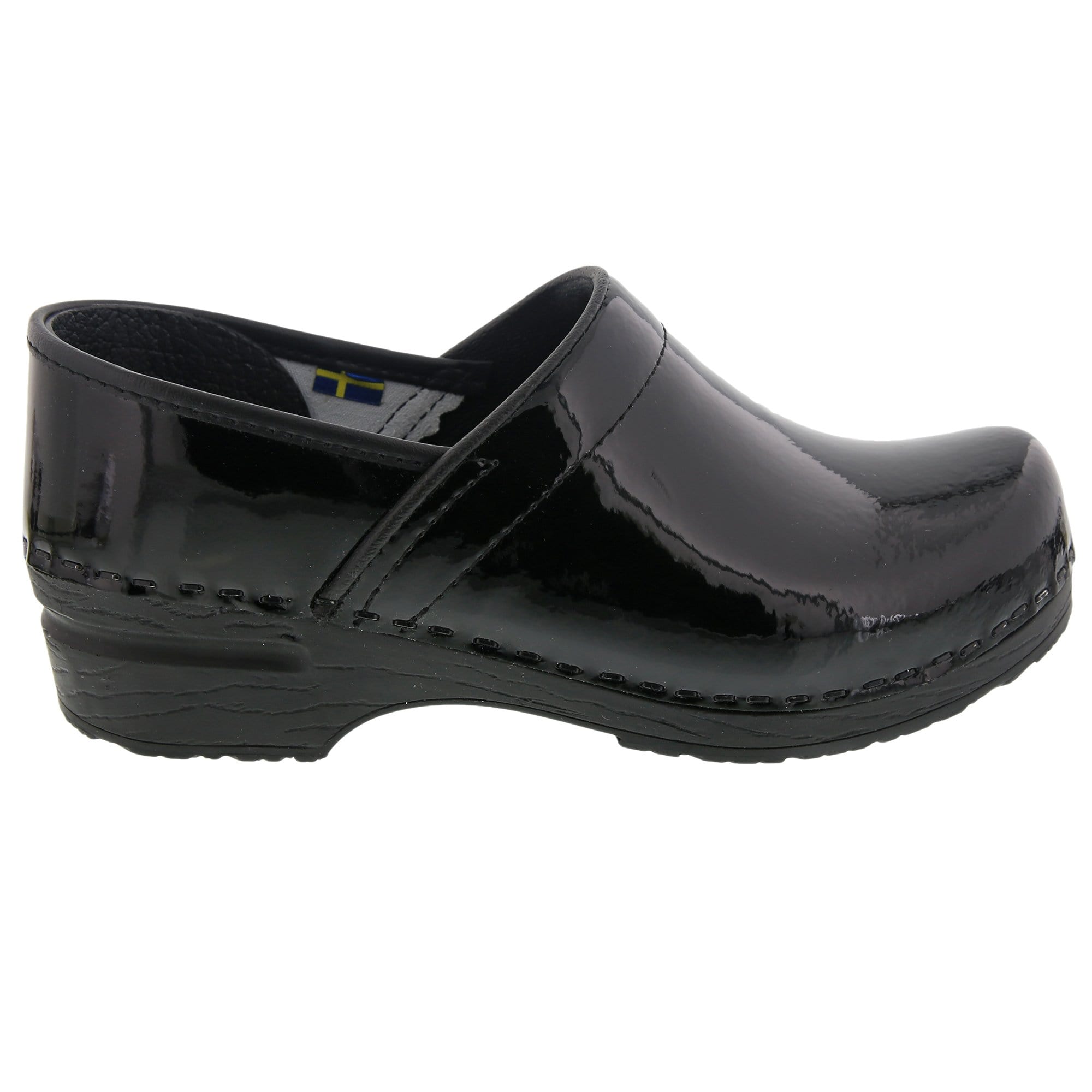 BJORK PROFESSIONAL Patent Leather Clogs