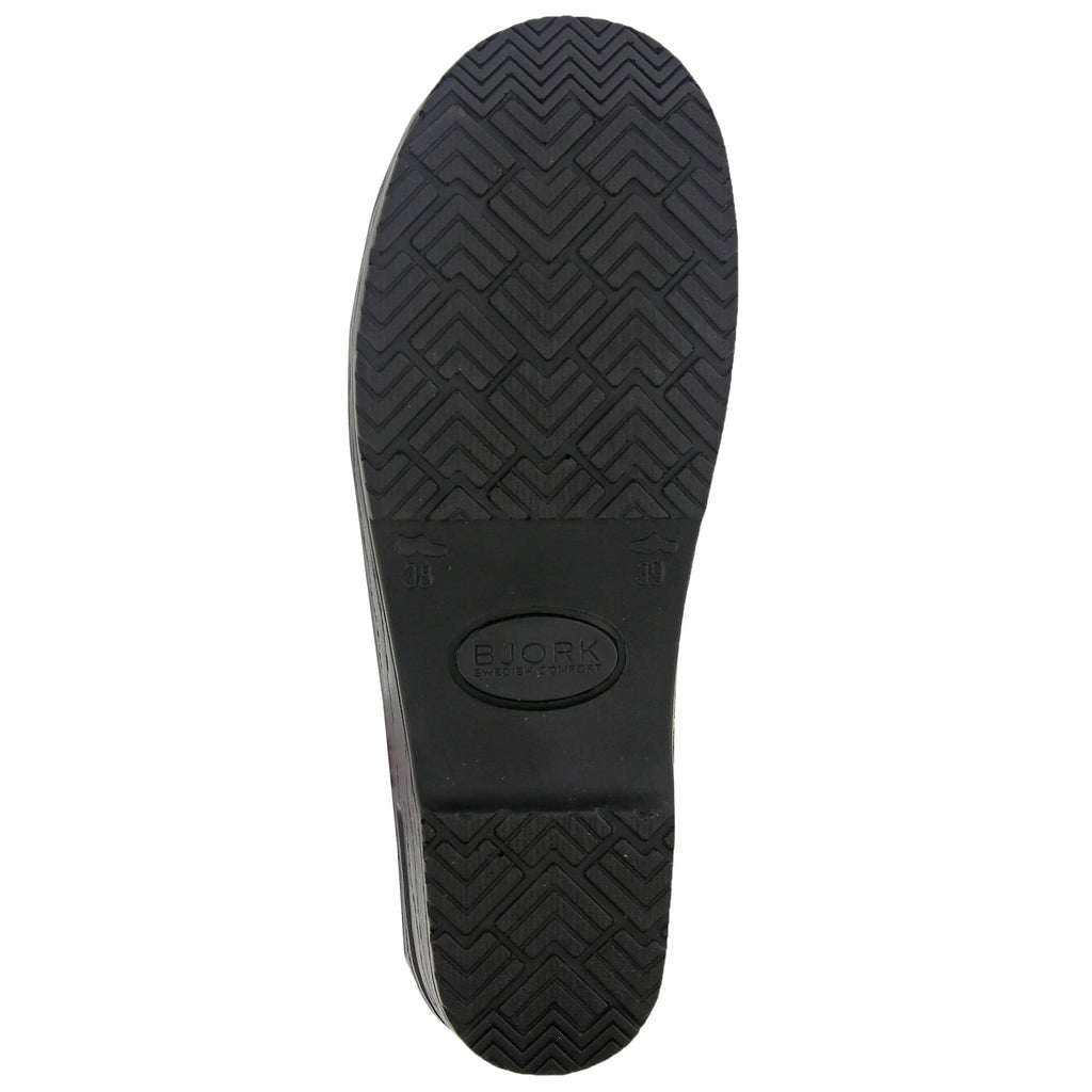 BJORK PROFESSIONAL Patent Leather Clogs