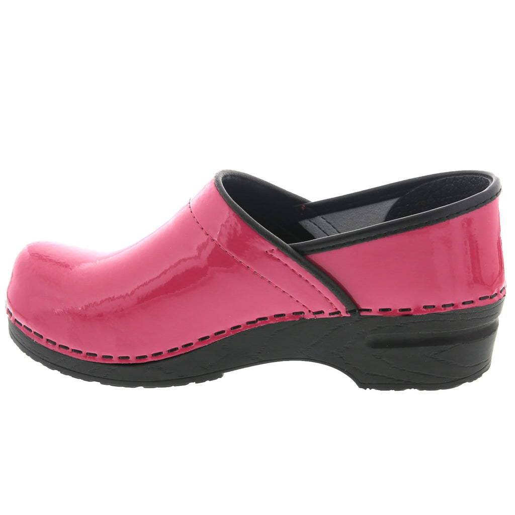 BJORK PROFESSIONAL Patent Leather Clogs