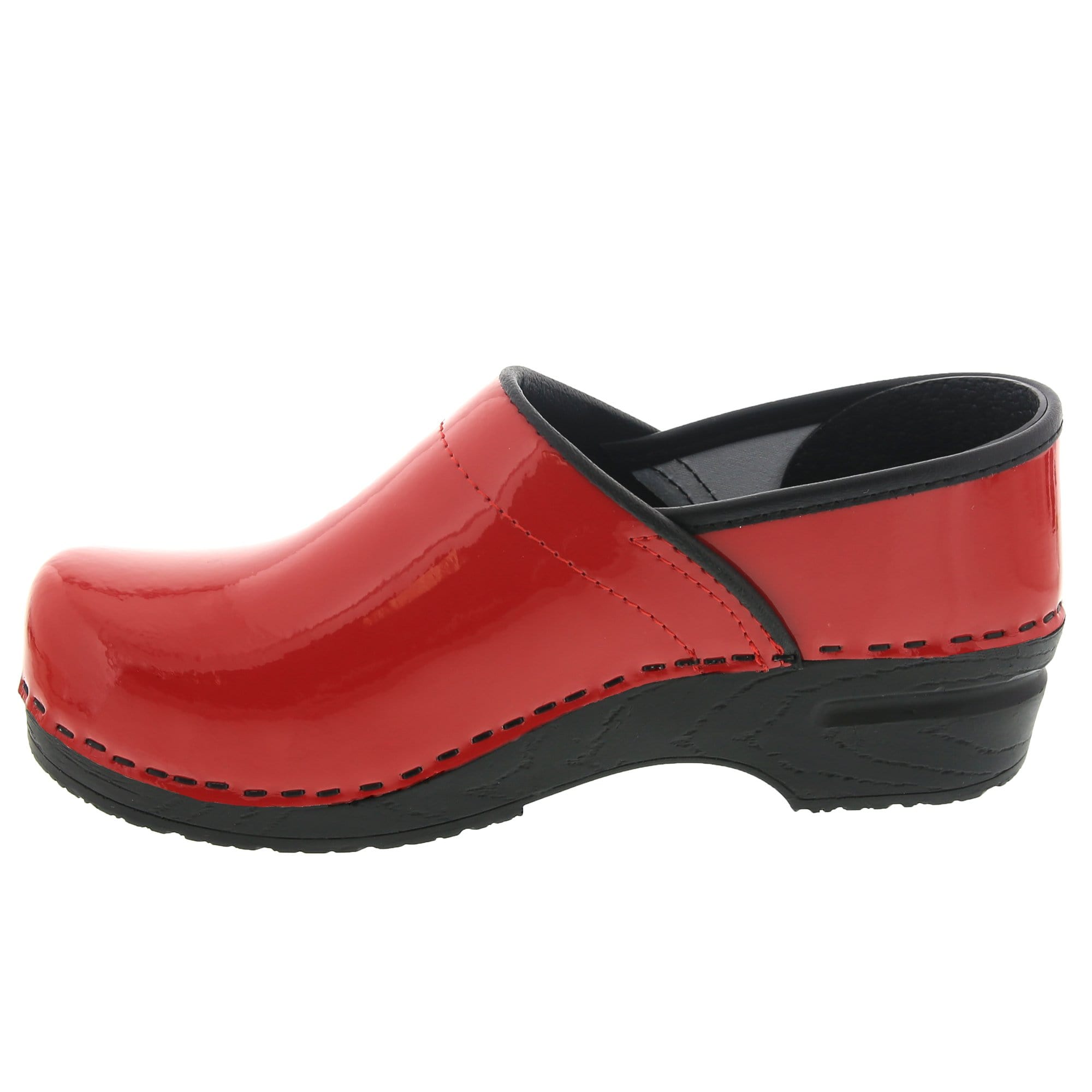 BJORK PROFESSIONAL Patent Leather Clogs