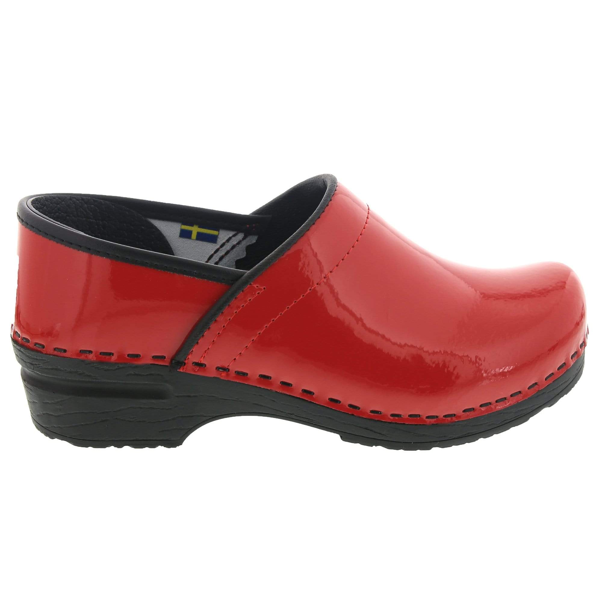 BJORK PROFESSIONAL Patent Leather Clogs