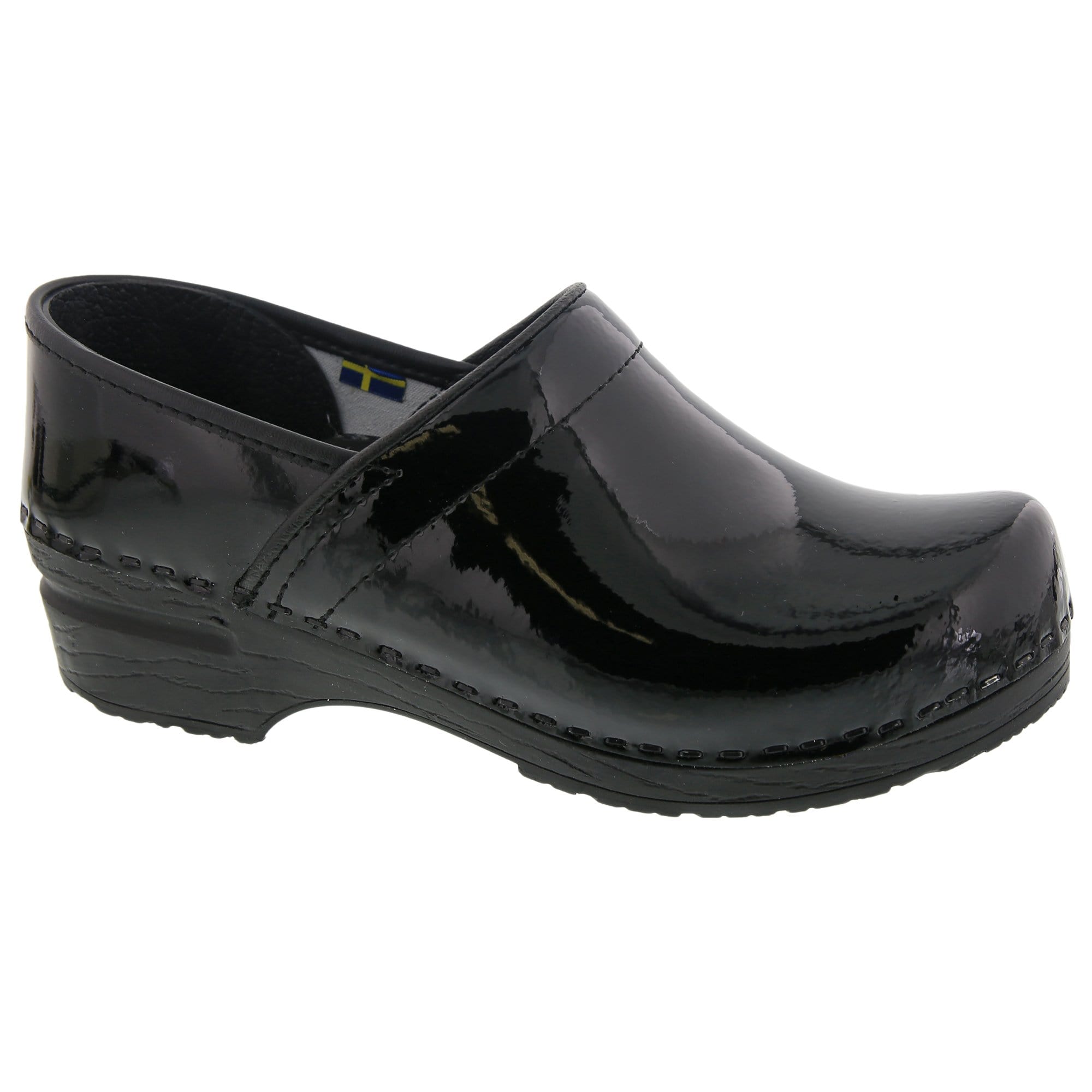 BJORK PROFESSIONAL Patent Leather Clogs