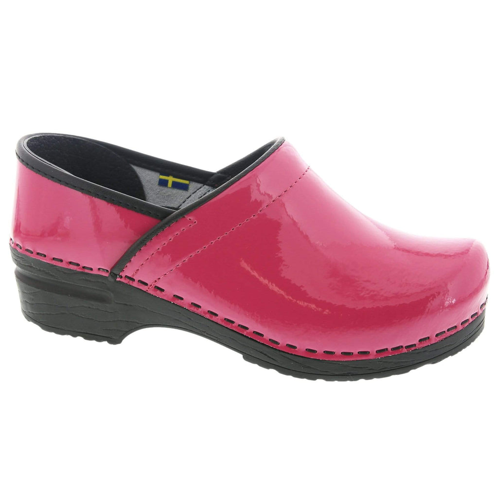 BJORK PROFESSIONAL Patent Leather Clogs