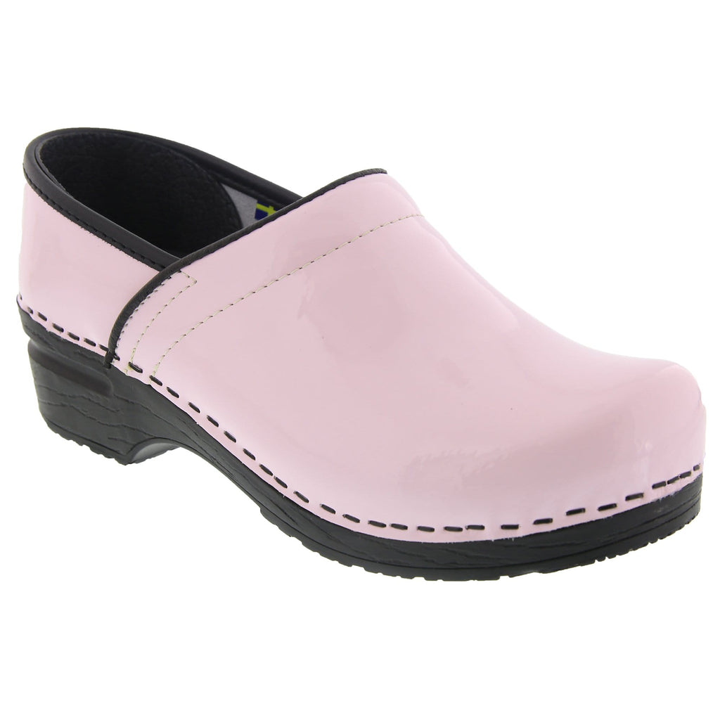 BJORK PROFESSIONAL Patent Leather Clogs