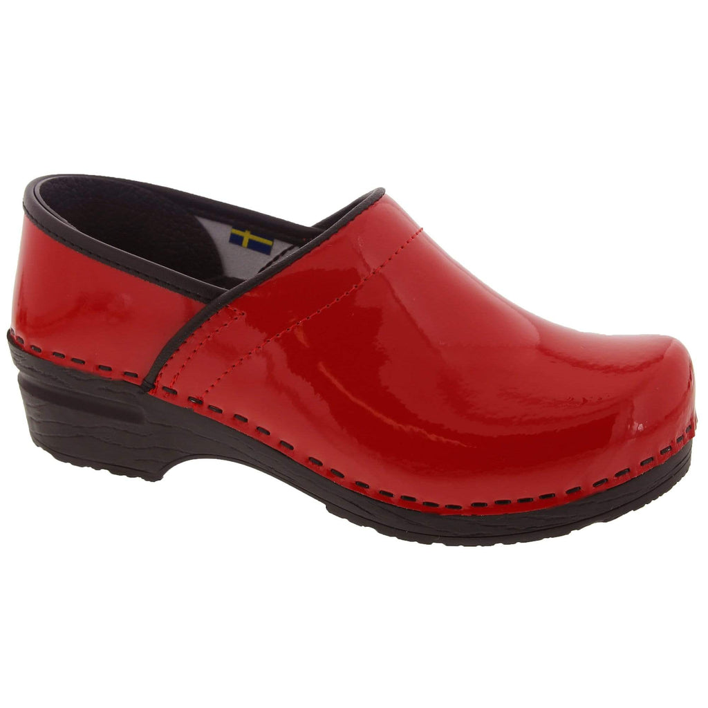 BJORK PROFESSIONAL Patent Leather Clogs