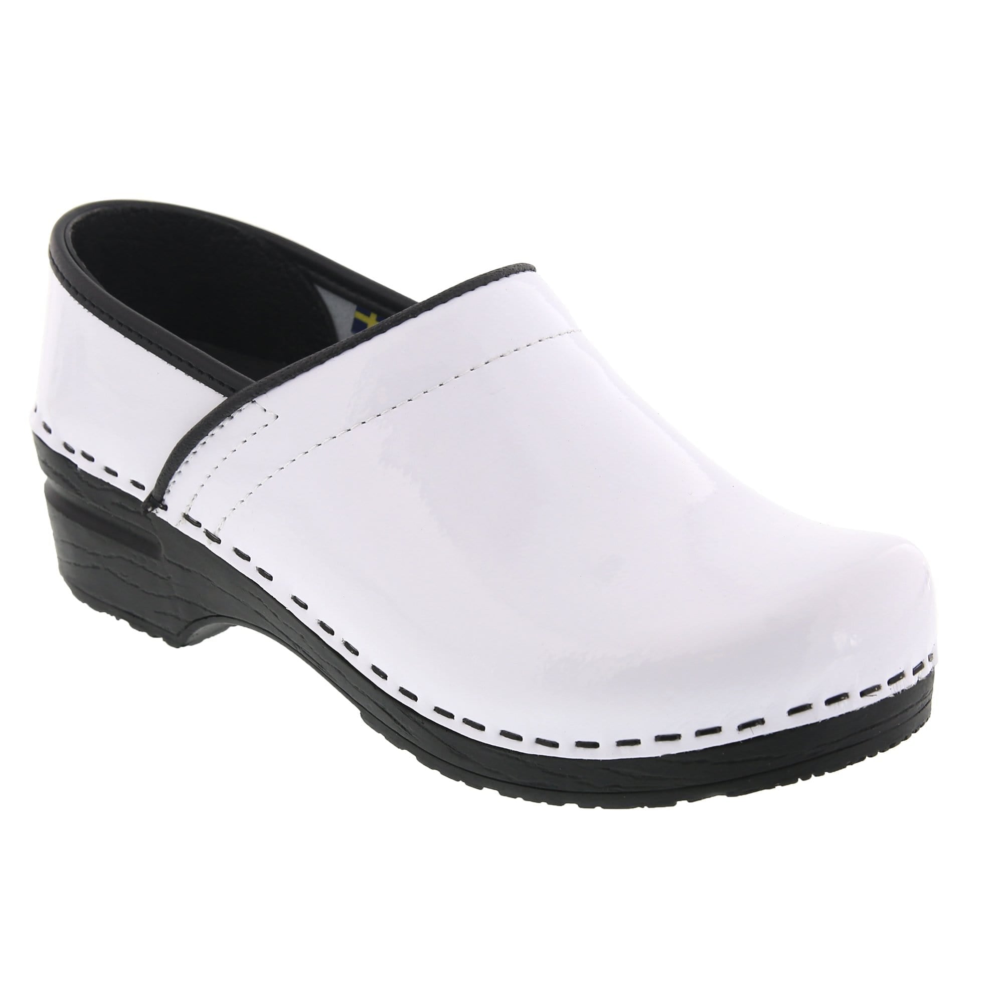 BJORK PROFESSIONAL Patent Leather Clogs