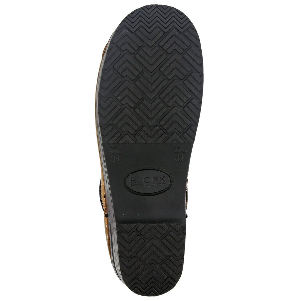 BJORK PRO LEAH Schwarze geölte Lederklötze - CLOSEOUT