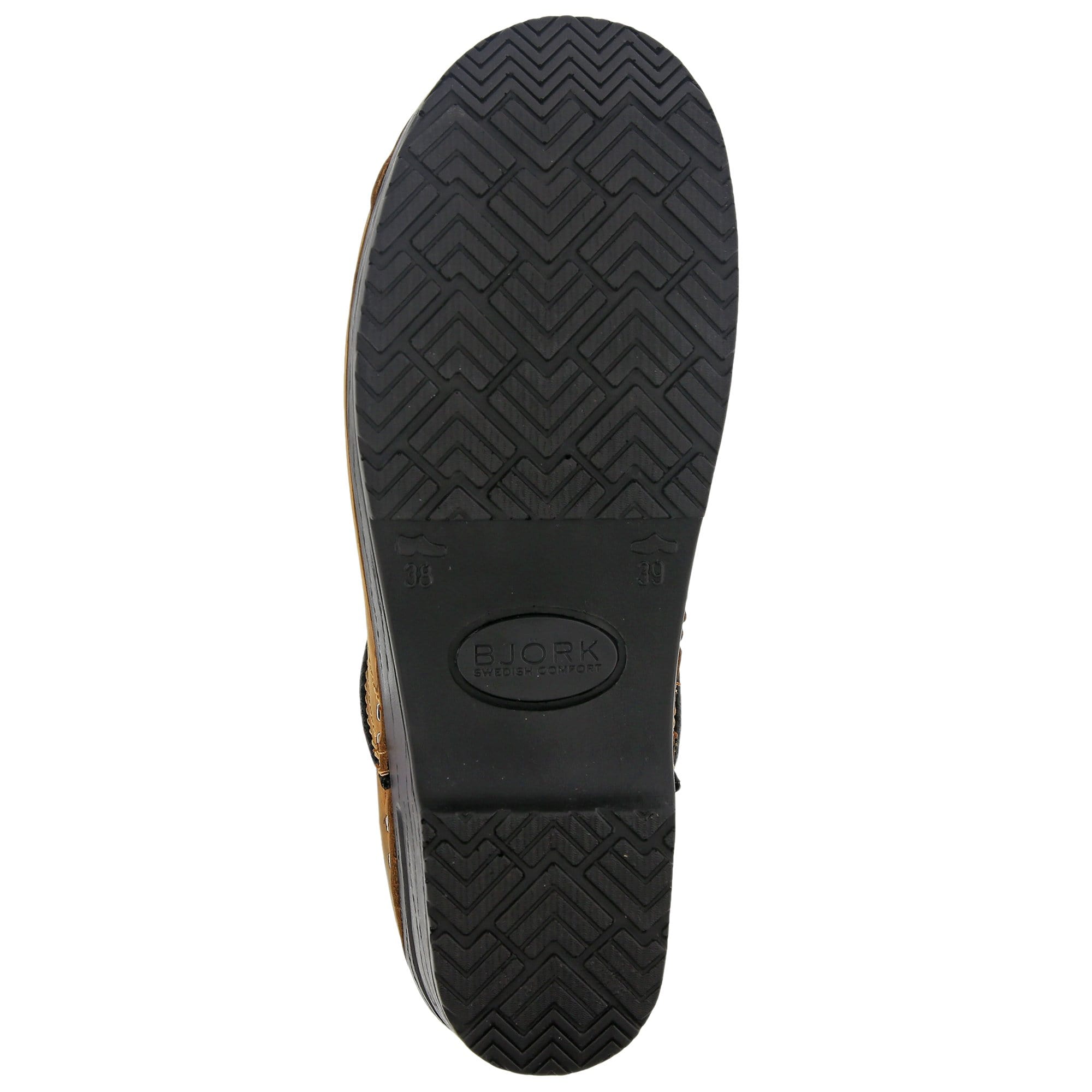 BJORK PRO LEAH Schwarze geölte Lederklötze - CLOSEOUT