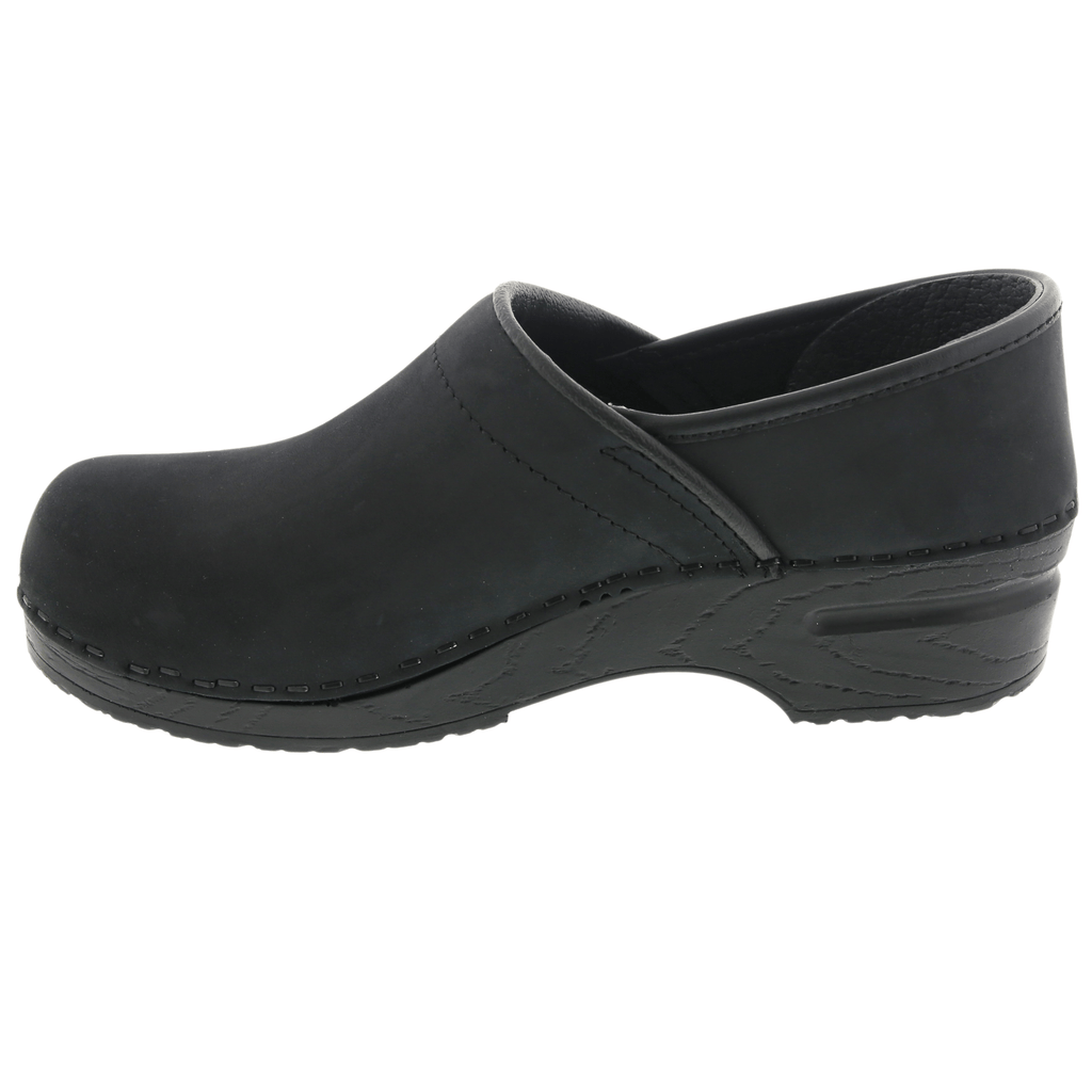 BJORK PRO LEAH Schwarze geölte Lederklötze - CLOSEOUT