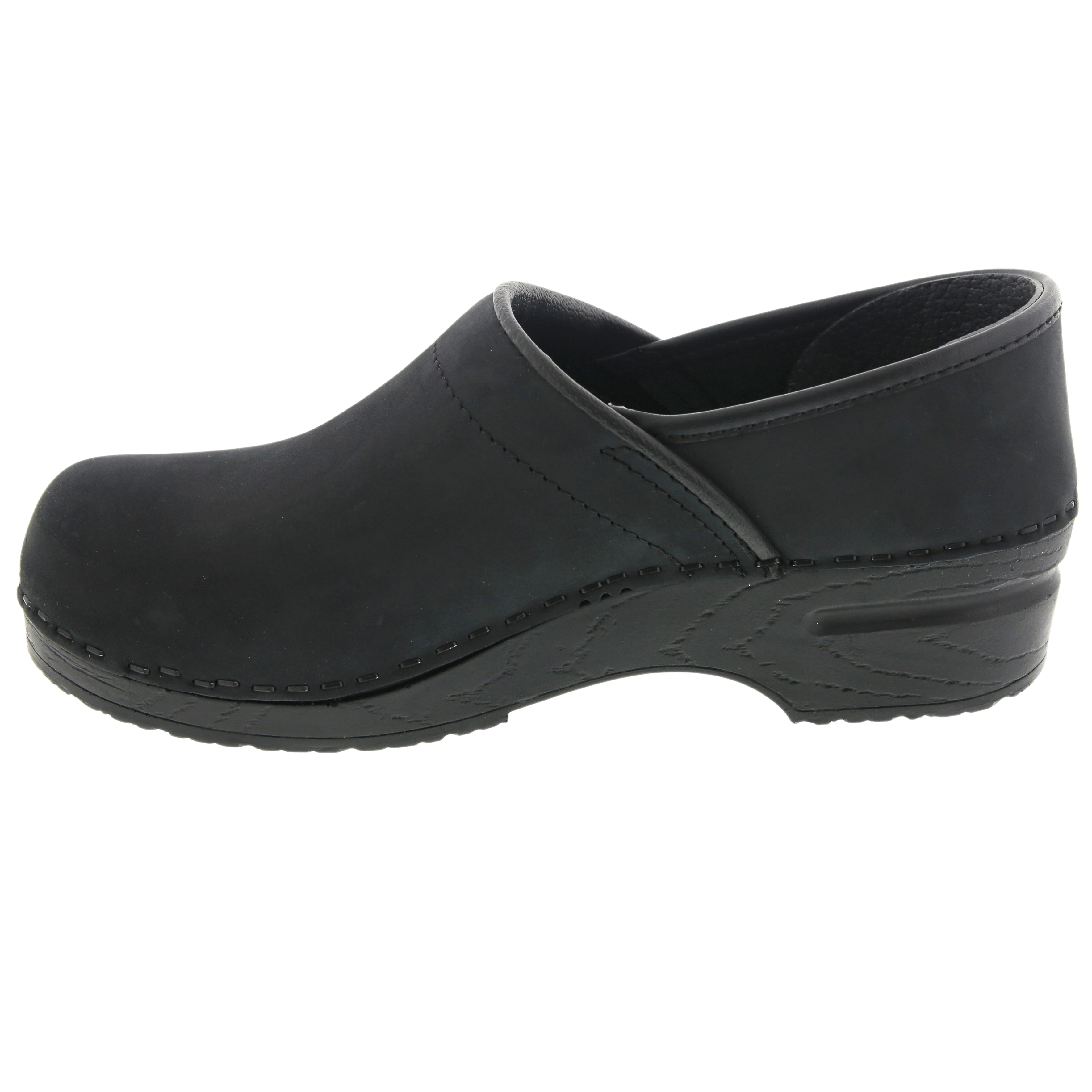 BJORK PRO LEAH Schwarze geölte Lederklötze - CLOSEOUT